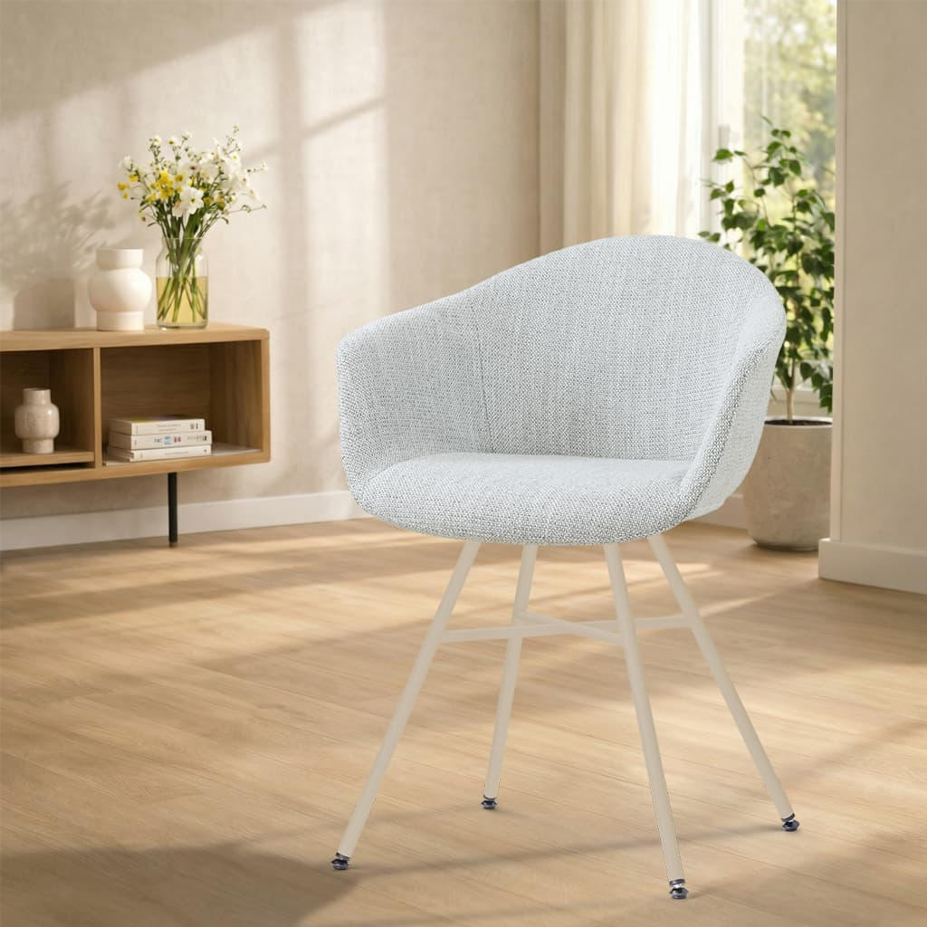 eetkamerstoel Noa-Otis beige onderstel