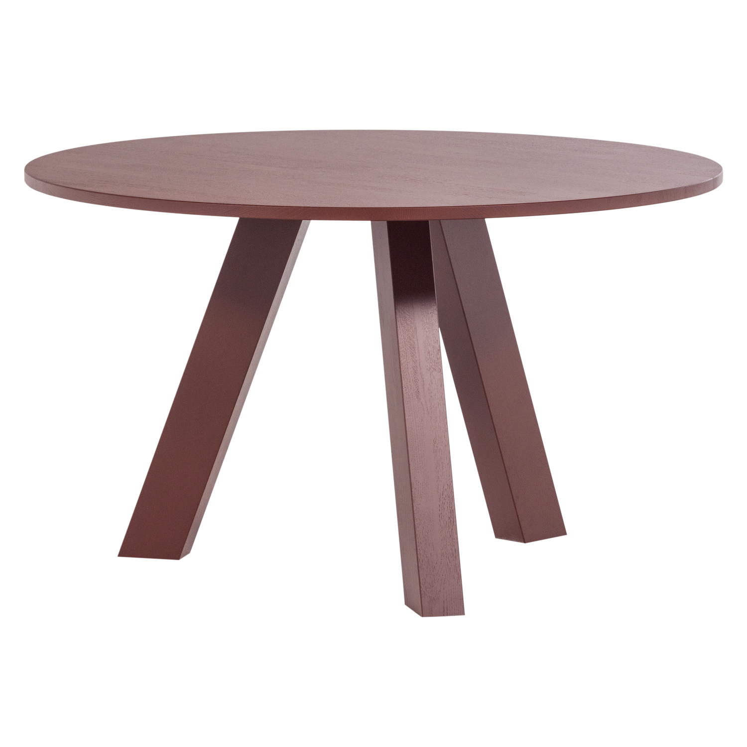Rhonda eettafel o129 cm eiken middenbruin [fsc]