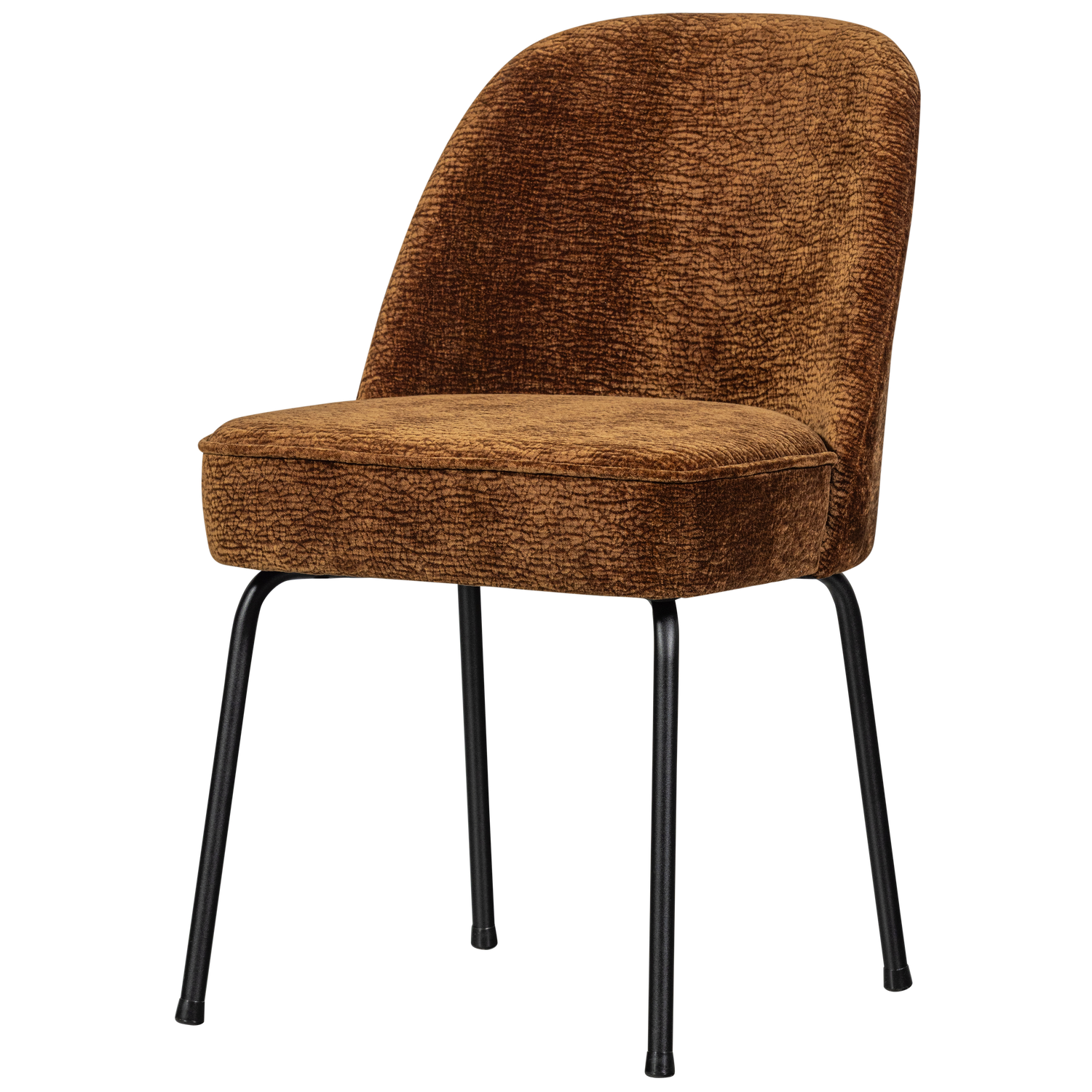 Vogue eetkamerstoel structure velvet brass