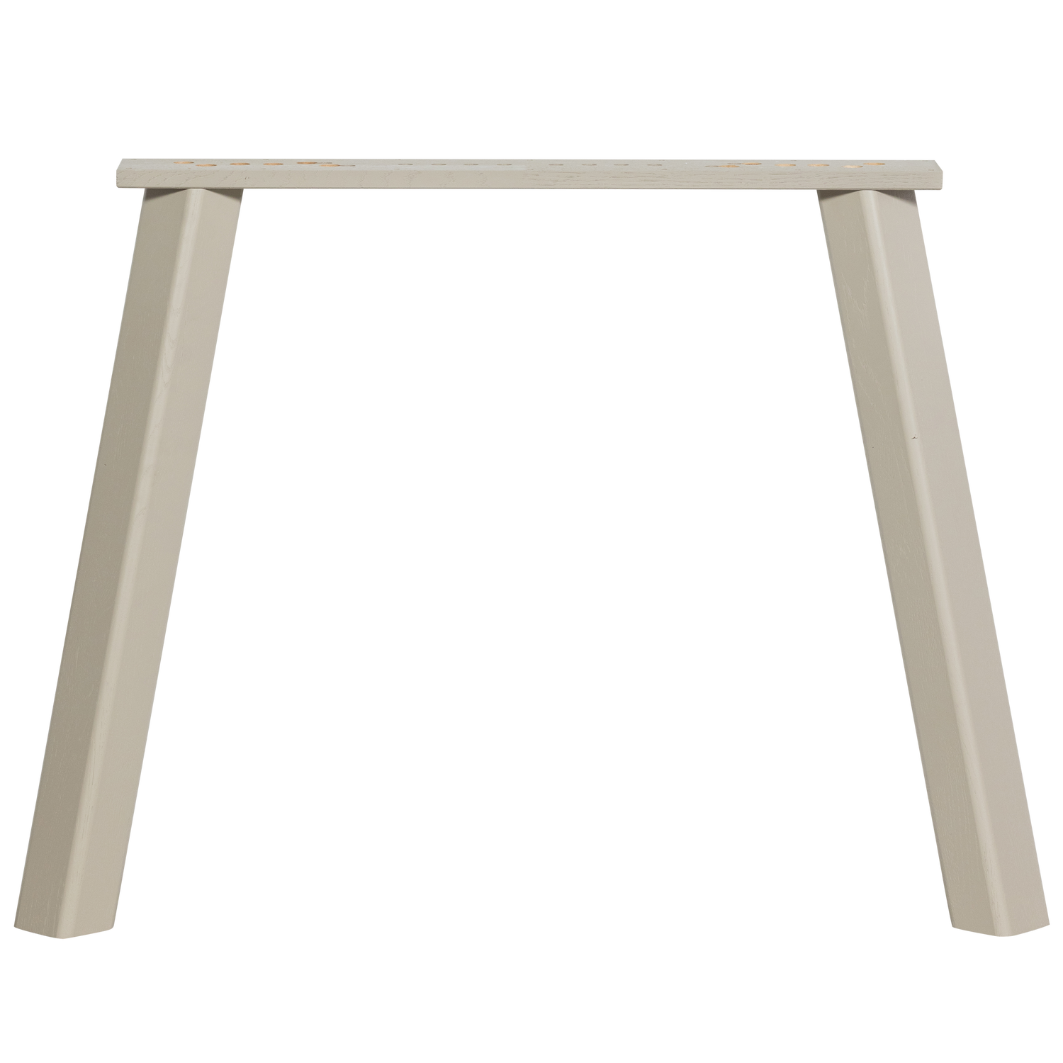 Haarlem 4-standen poot eiken pebble grey set van 2 [fsc]