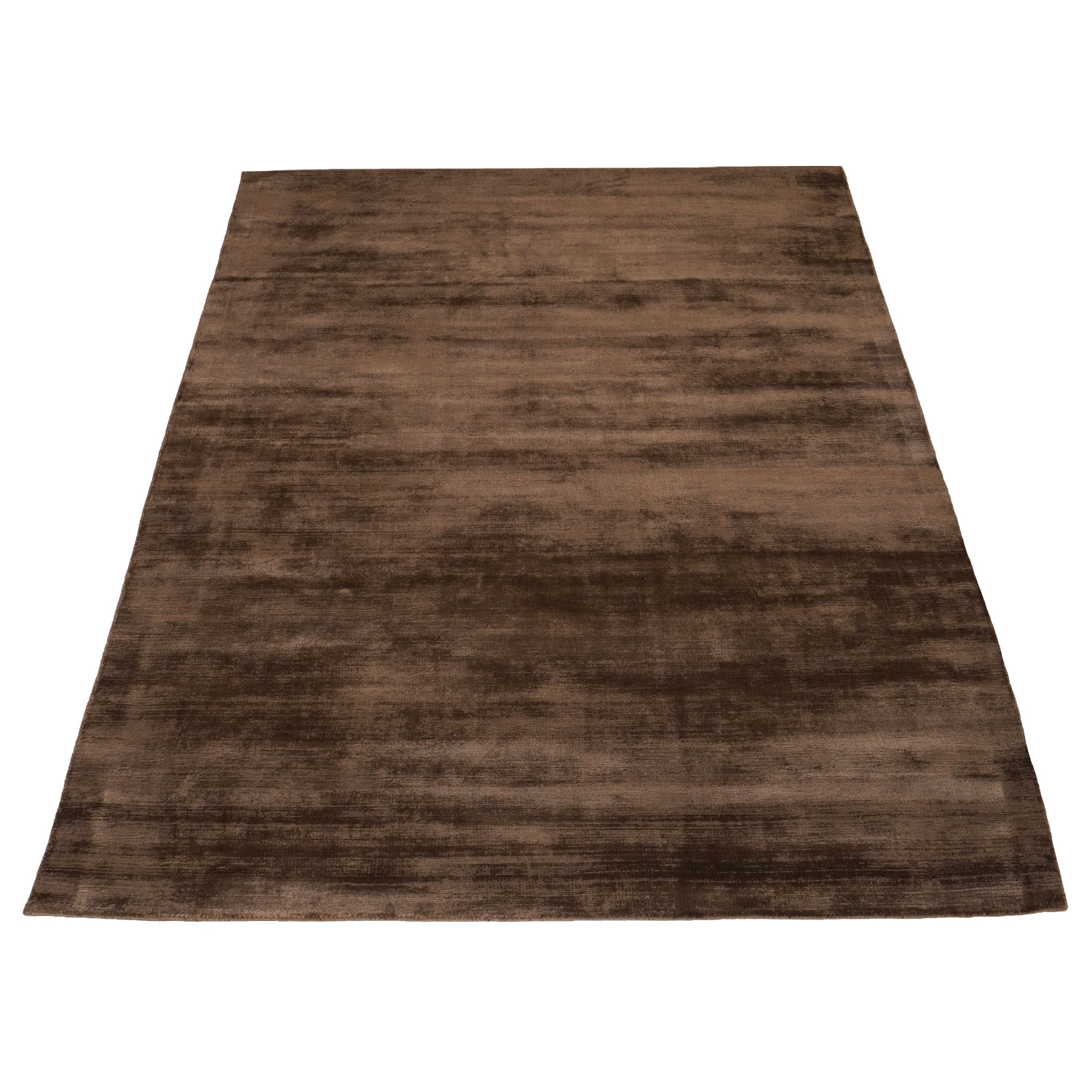 Vloerkleed Cos - Viscose Brown
