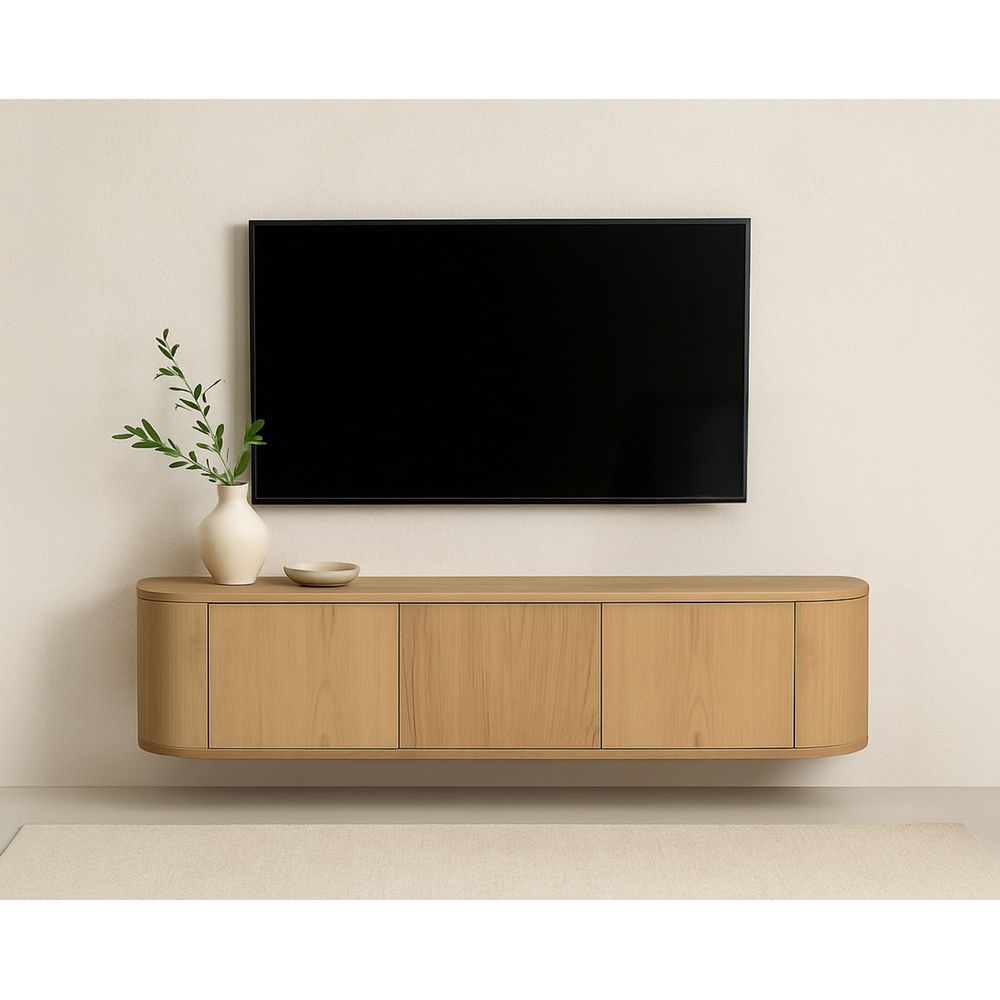 Arlo TV-meubel Naturel Zwevend