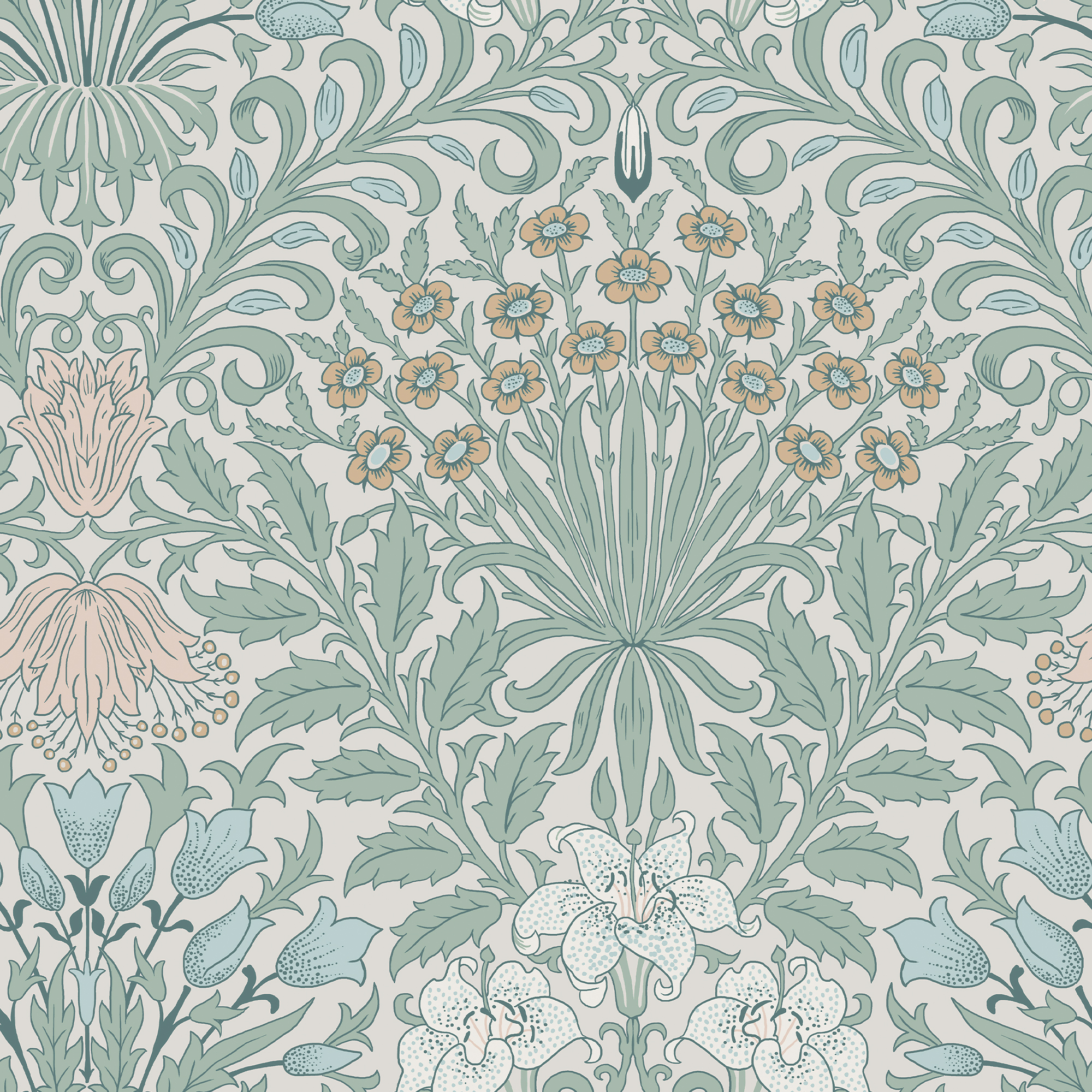 Behang William Morris at Home Garden