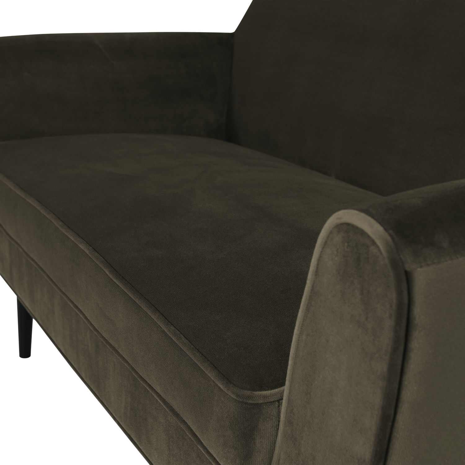 Rocco bank 150 cm velvet off white [fsc]