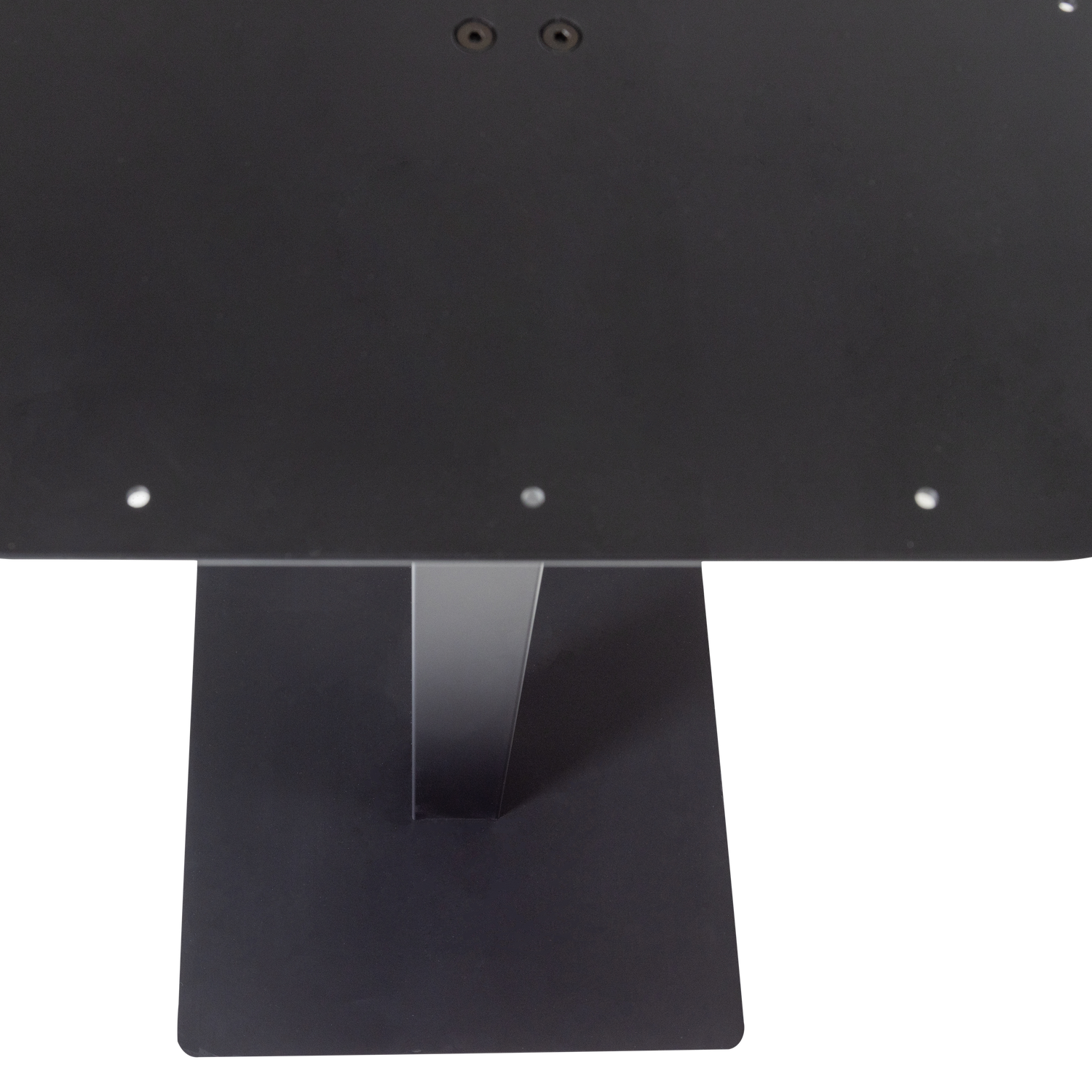 Bistro vierkante bartafel poot metaal dakargrau 105x50x50 cm