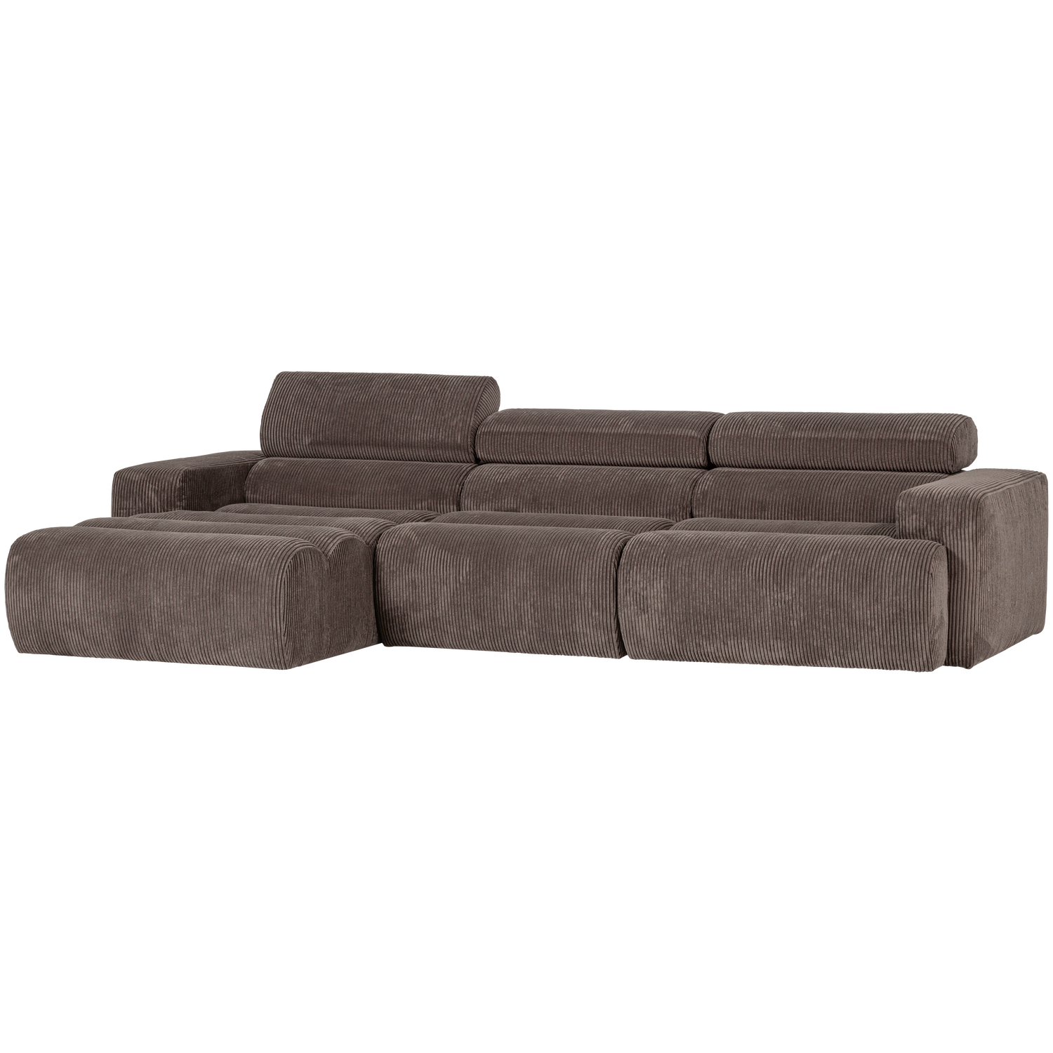 Novi chaise longue bank links oranje melange