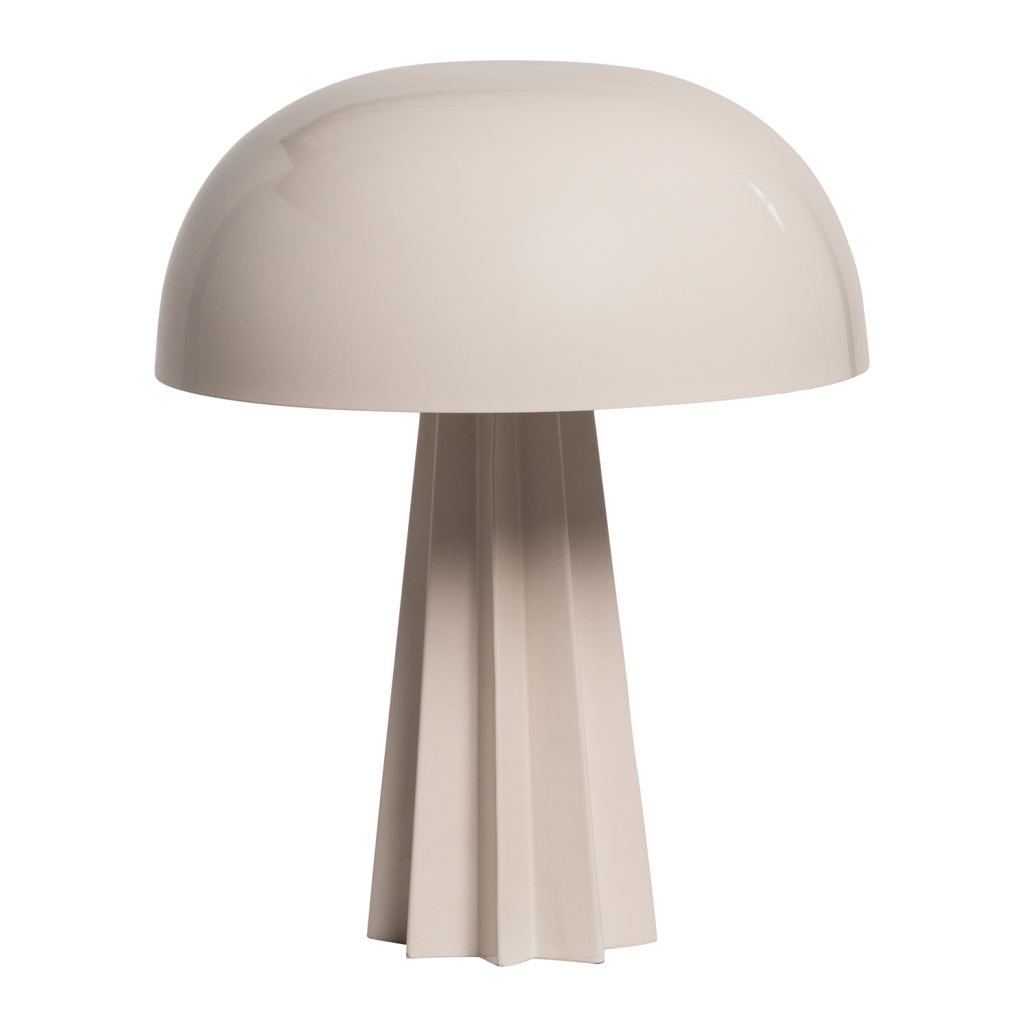 Virel tafellamp metaal hoogglans lichtgrijs