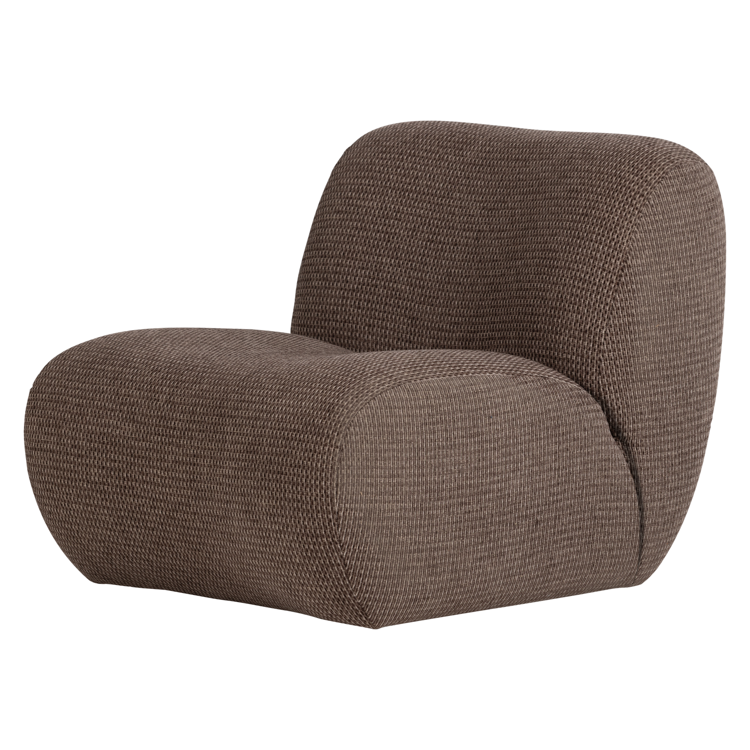 Nomu fauteuil grove chenille lichtbruin [fsc]