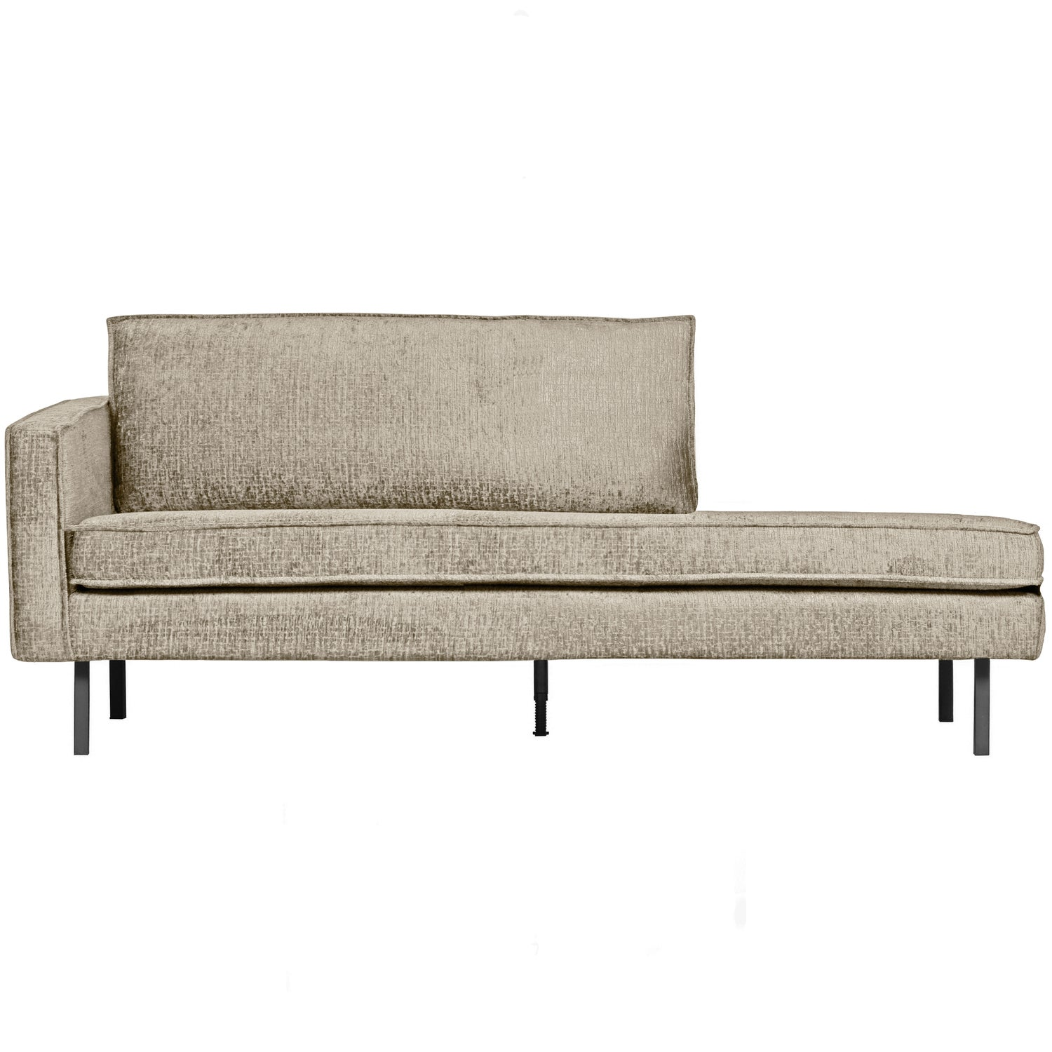 Rodeo daybed links structure velvet brass