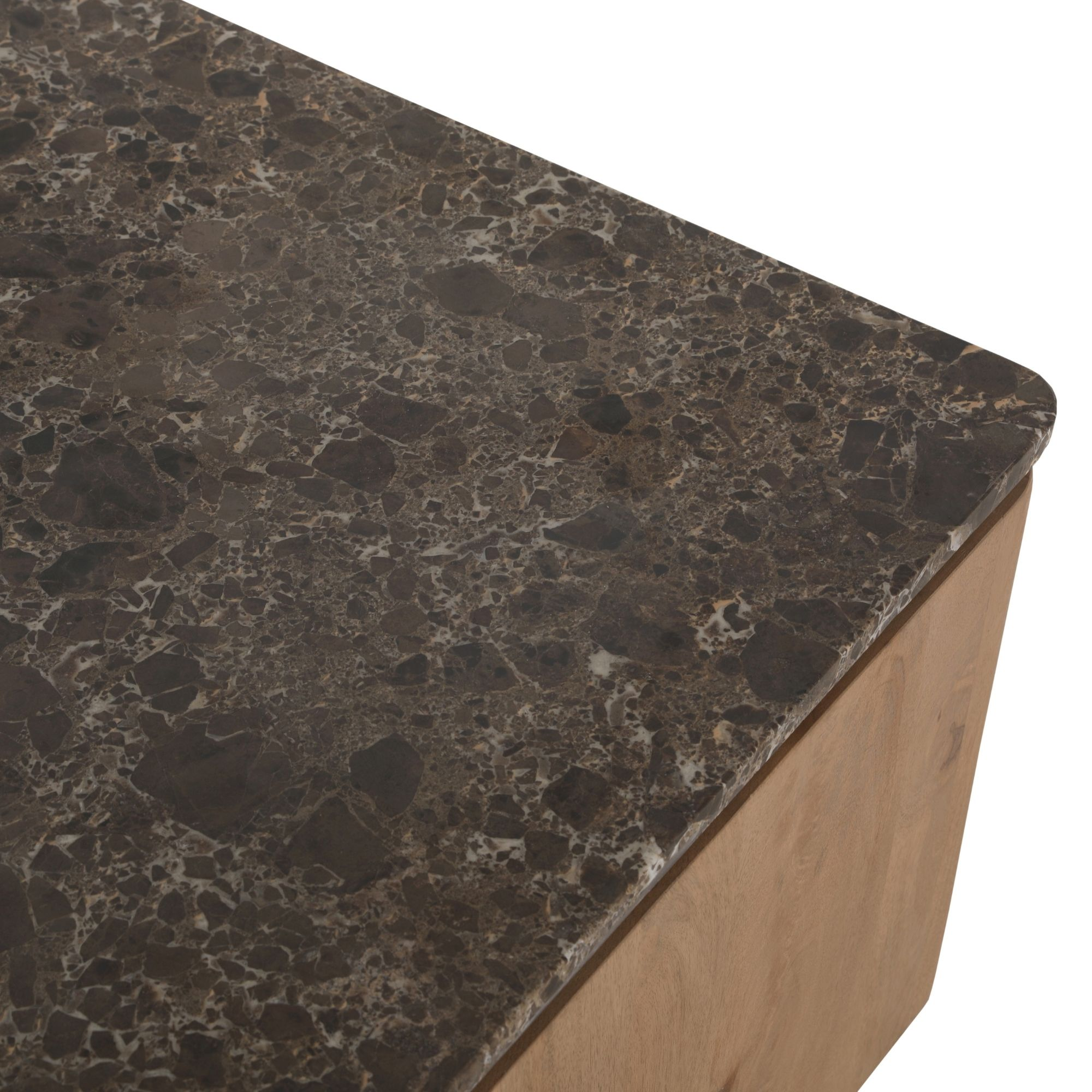 Salontafel Rondo Vierkant Naturel