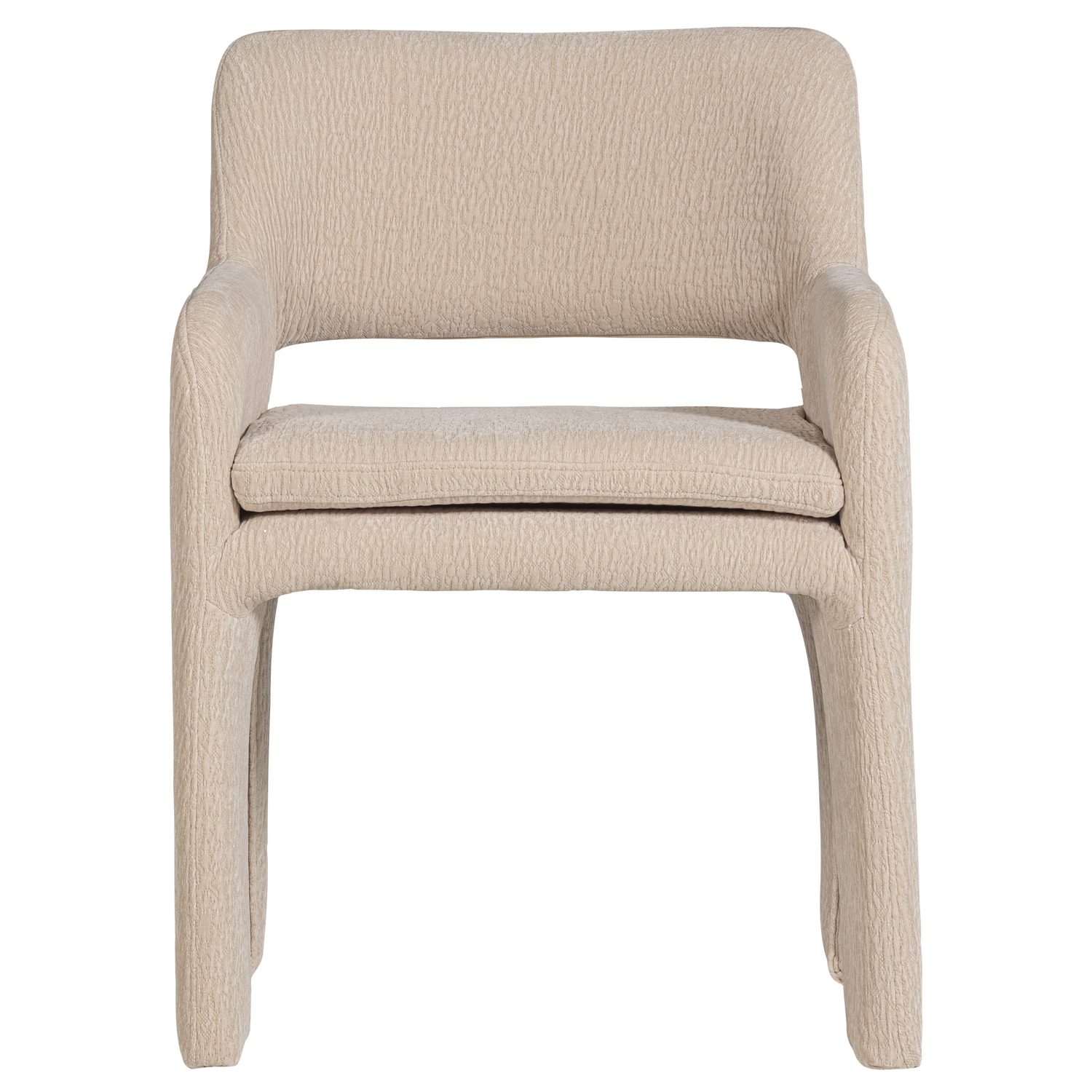 Bigfoot eetkamerstoel chenille taupe [fsc]
