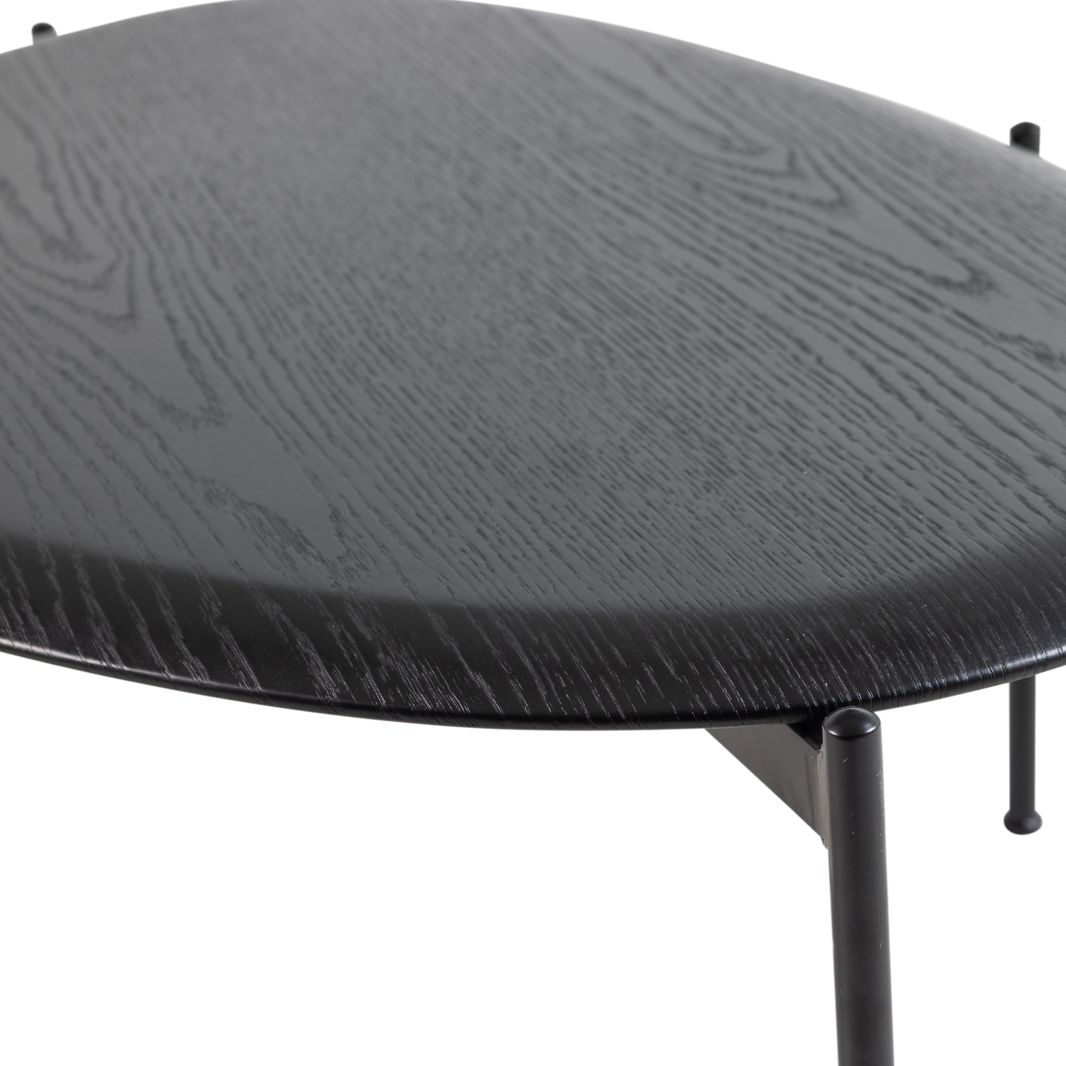 Kota salontafel 36x92x68 cm mdf/fineer zwart
