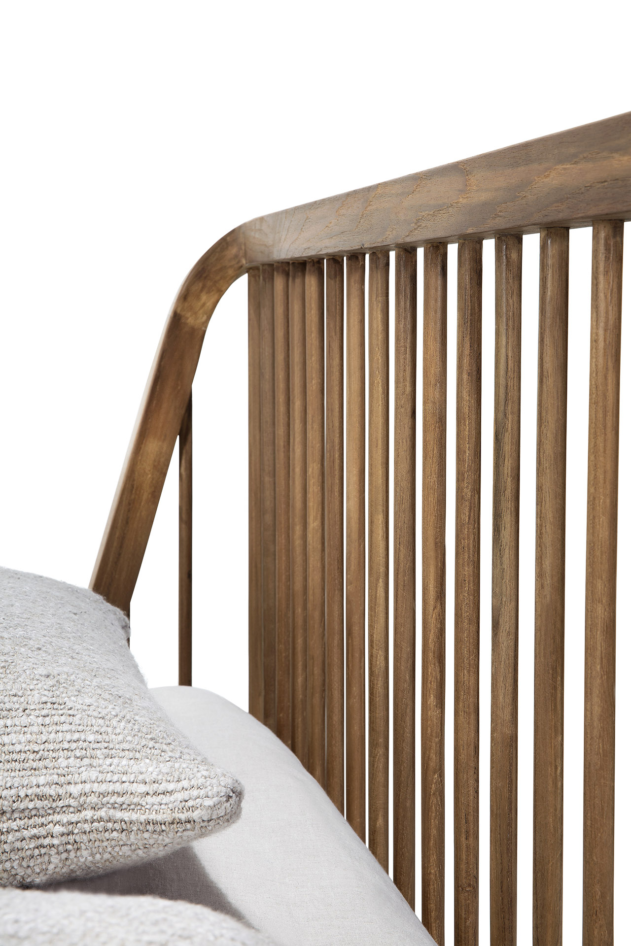 Ethnicraft bed Spindle reclaimed teak 180x200 cm