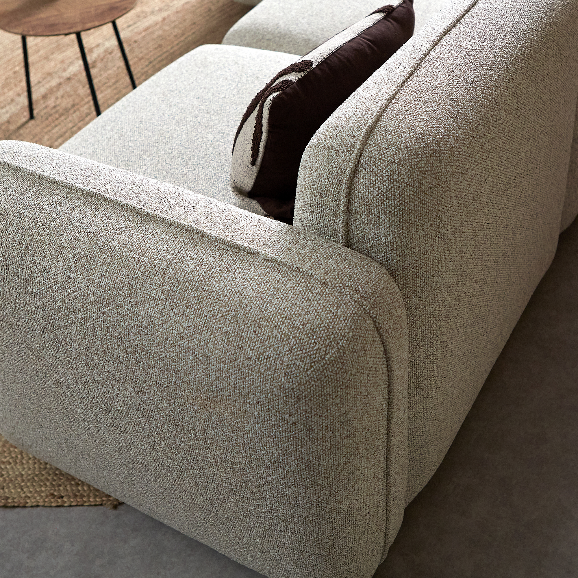 Hoekbank Lino Beige