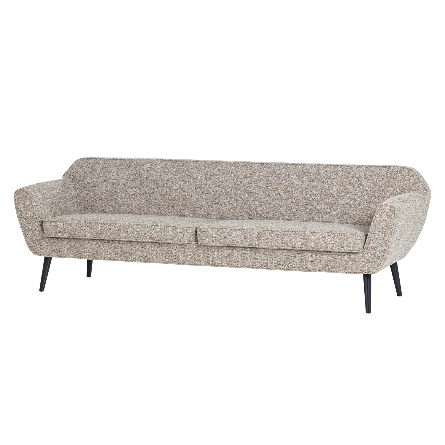Rocco xl bank 230 cm velvet off white [fsc]