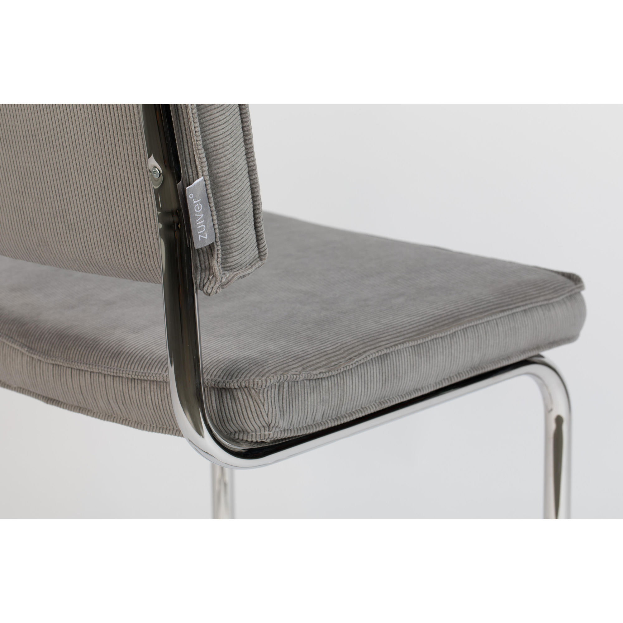 Zuiver Ridge Rib Eetkamerstoel - Set van 2