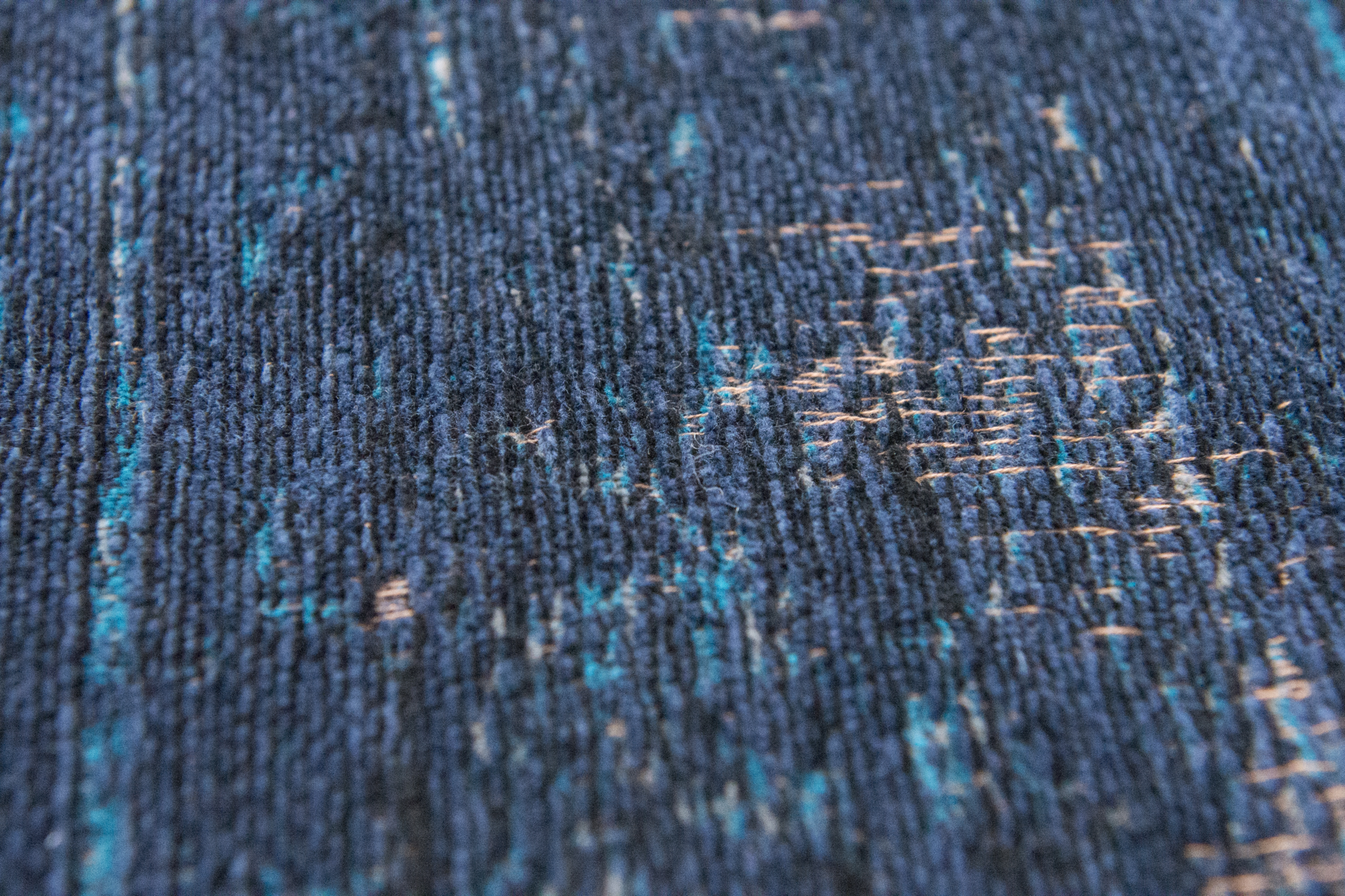Ecorugs vloerkleed Medallion blauw