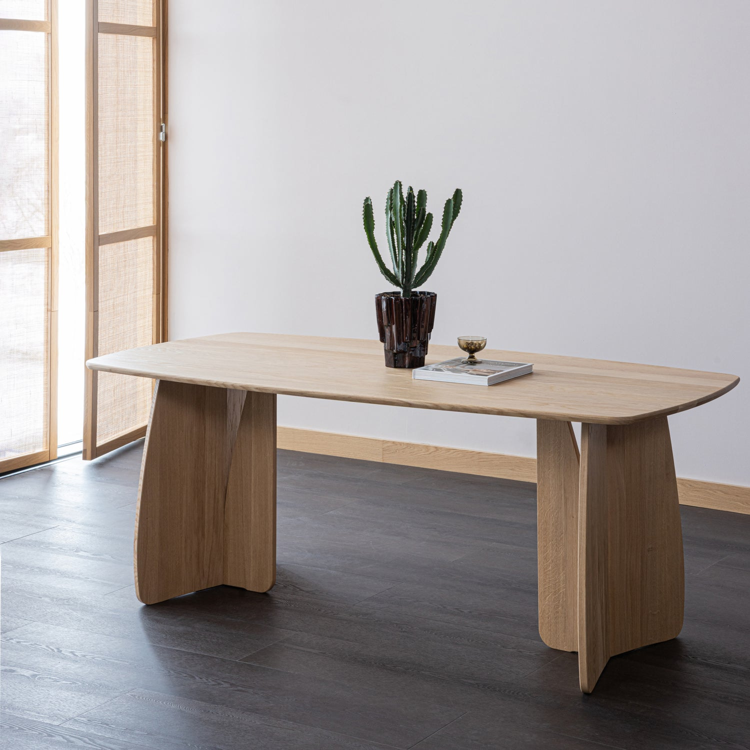 Veere eettafel 180x100 cm naturel [fsc]