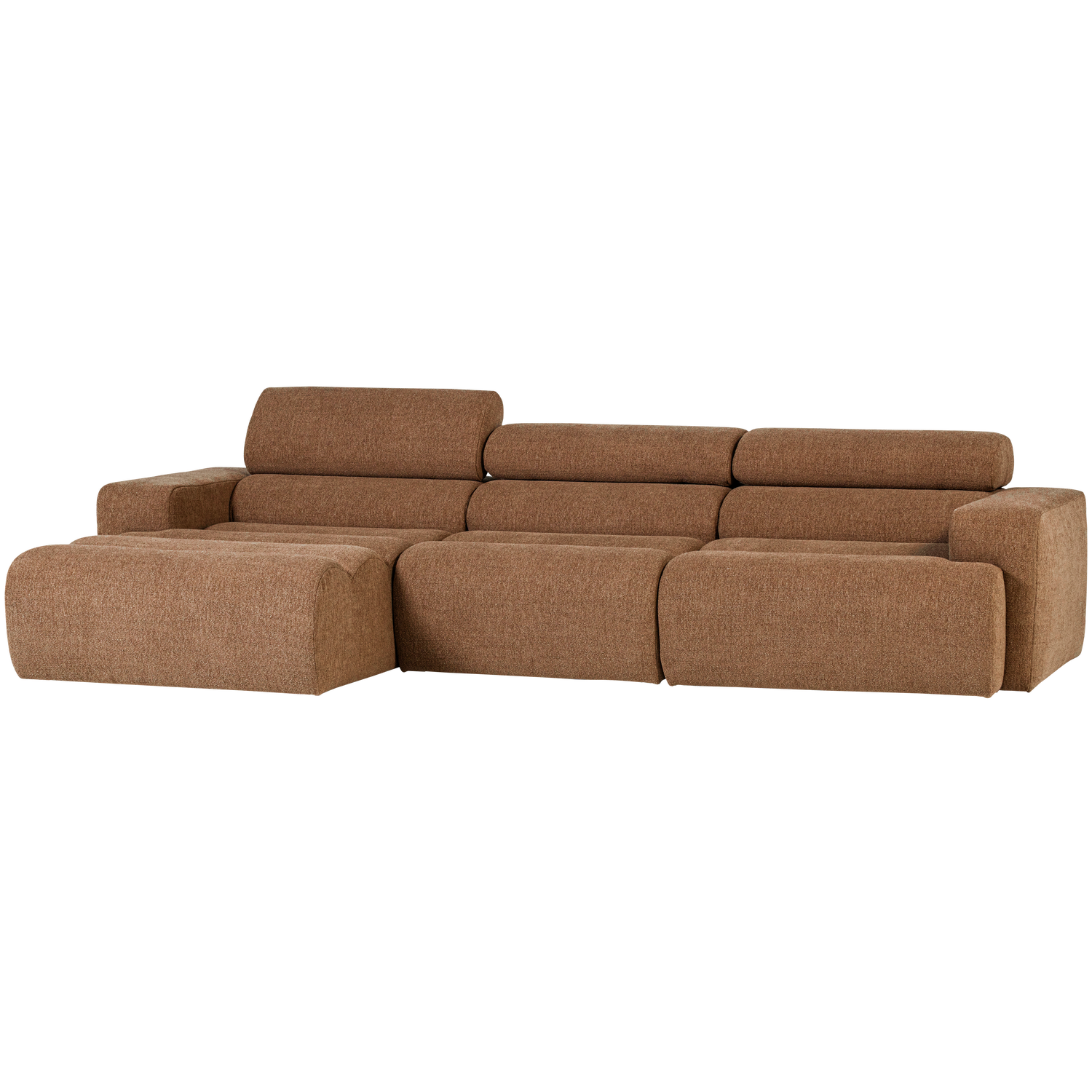 Novi chaise longue bank links oranje melange