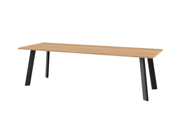 Studio HENK tafel New Co Rechthoekig, zwart frame - Smart Collectie