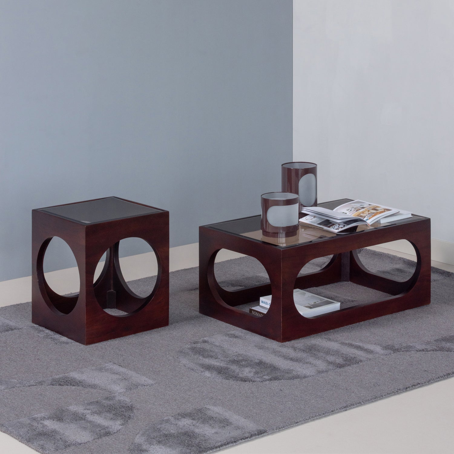 Trax salontafel acaciahout bruin