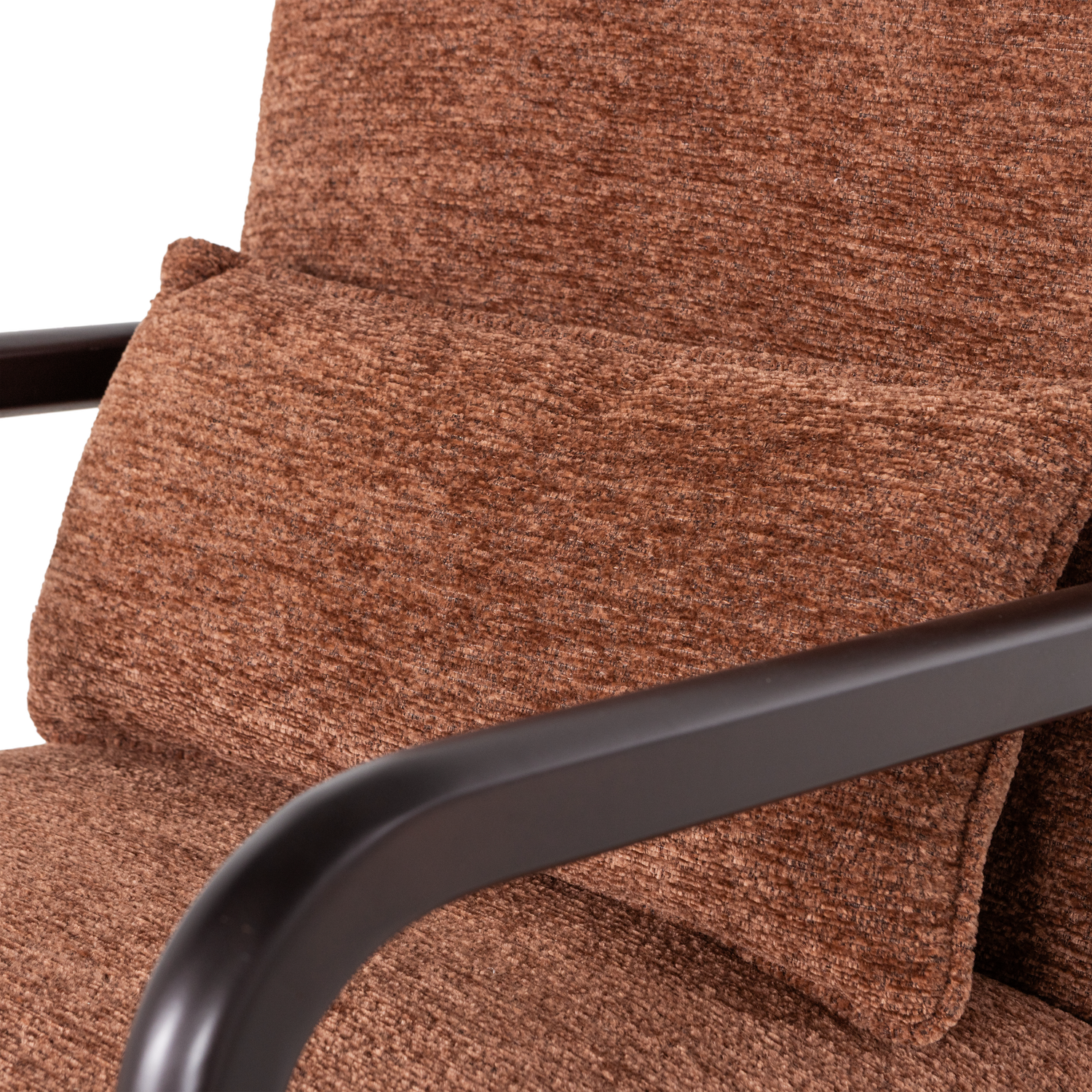 Mark fauteuil chenille bruin