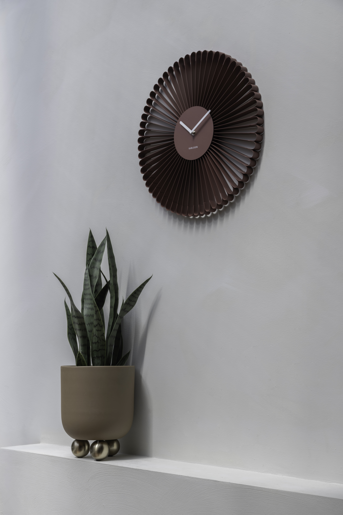 Wandklok Cascara