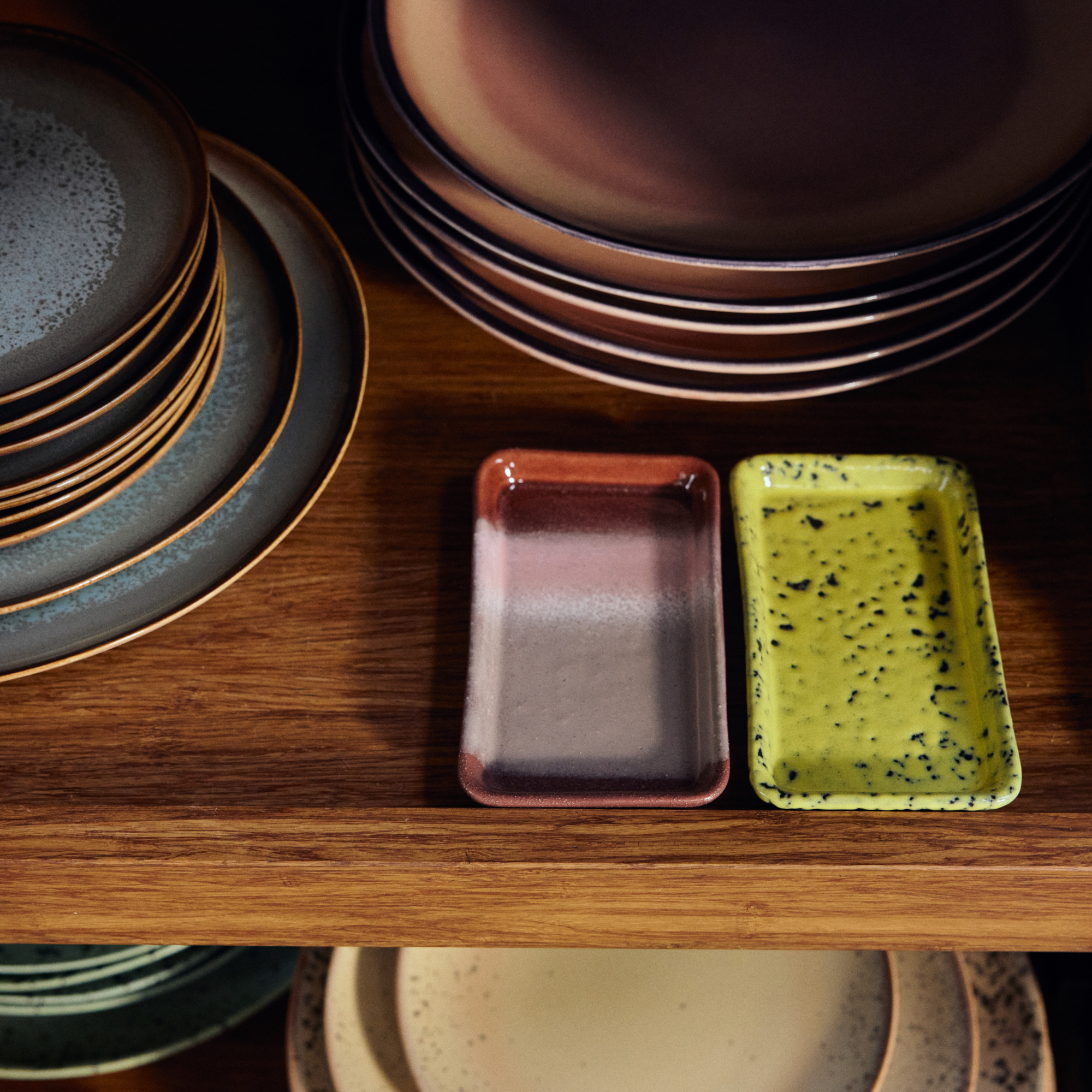 HKliving Servies 70's ceramics dienblad XS