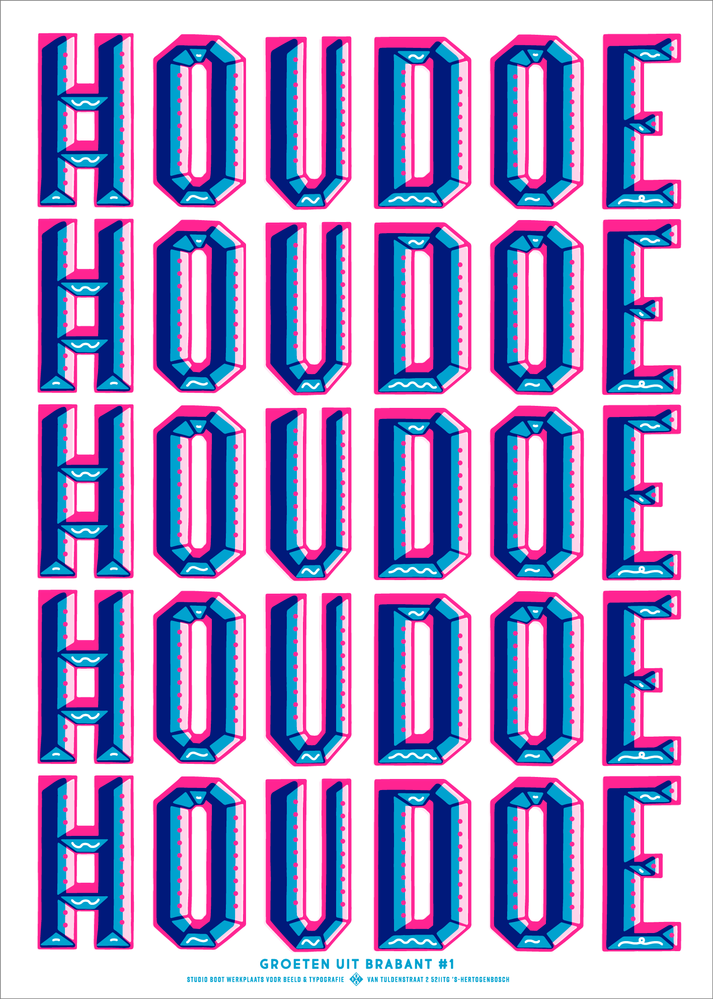 Houdoe 50x70 