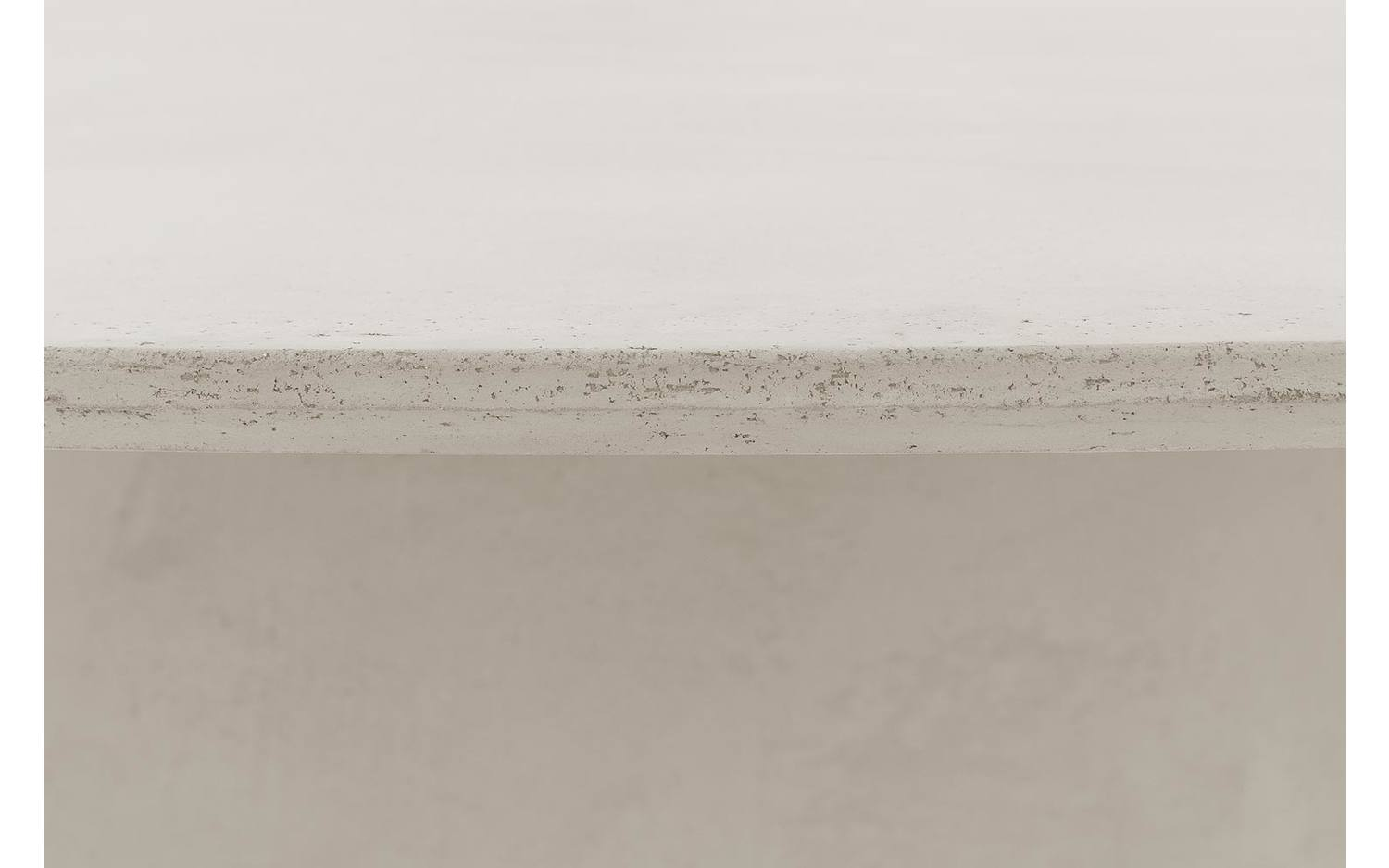 Bogard beton tafel ovaal | Light-grey