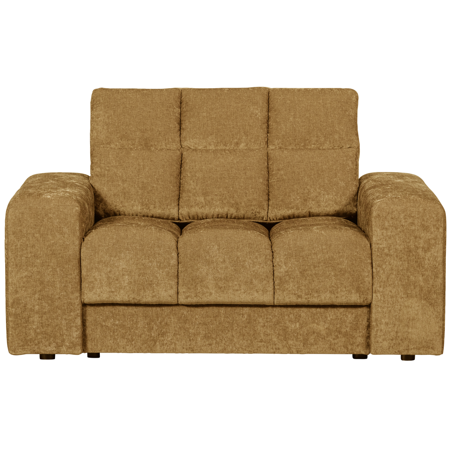 Second date loveseat velvet warmgrijs