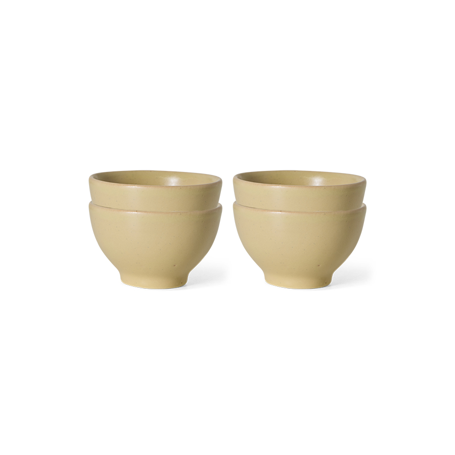 HKliving Servies Farmhouse Ceramics Schaaltjes XS - set van 4