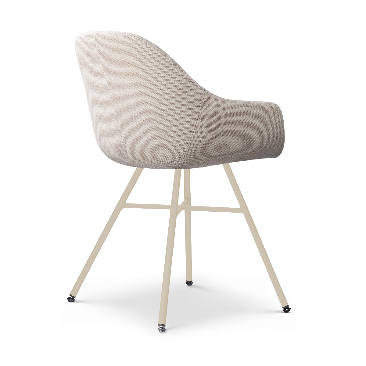 Eetkamerstoel Noa-Mae beige onderstel
