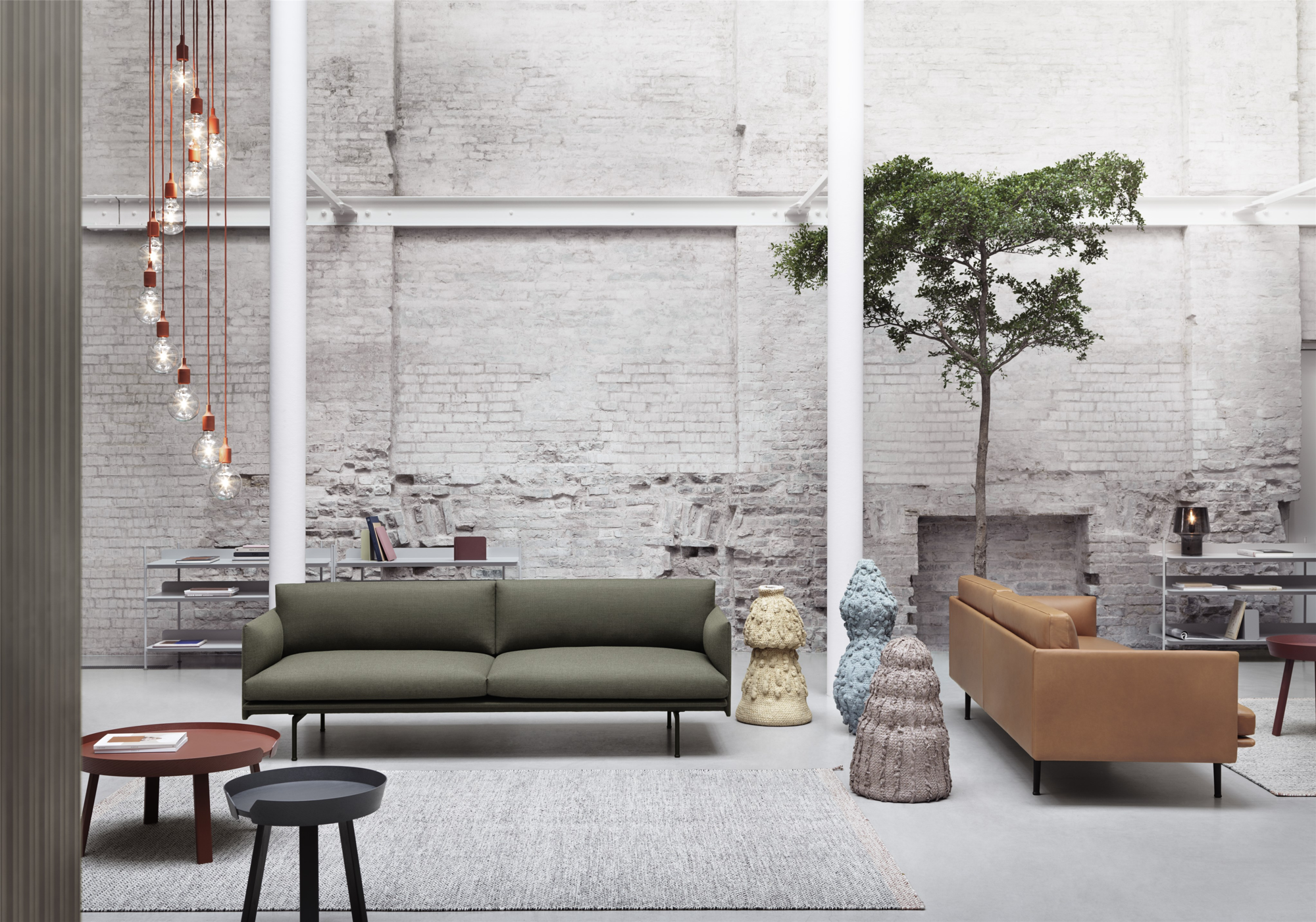 Muuto 3-zitsbank Outline (snel leverbaar)