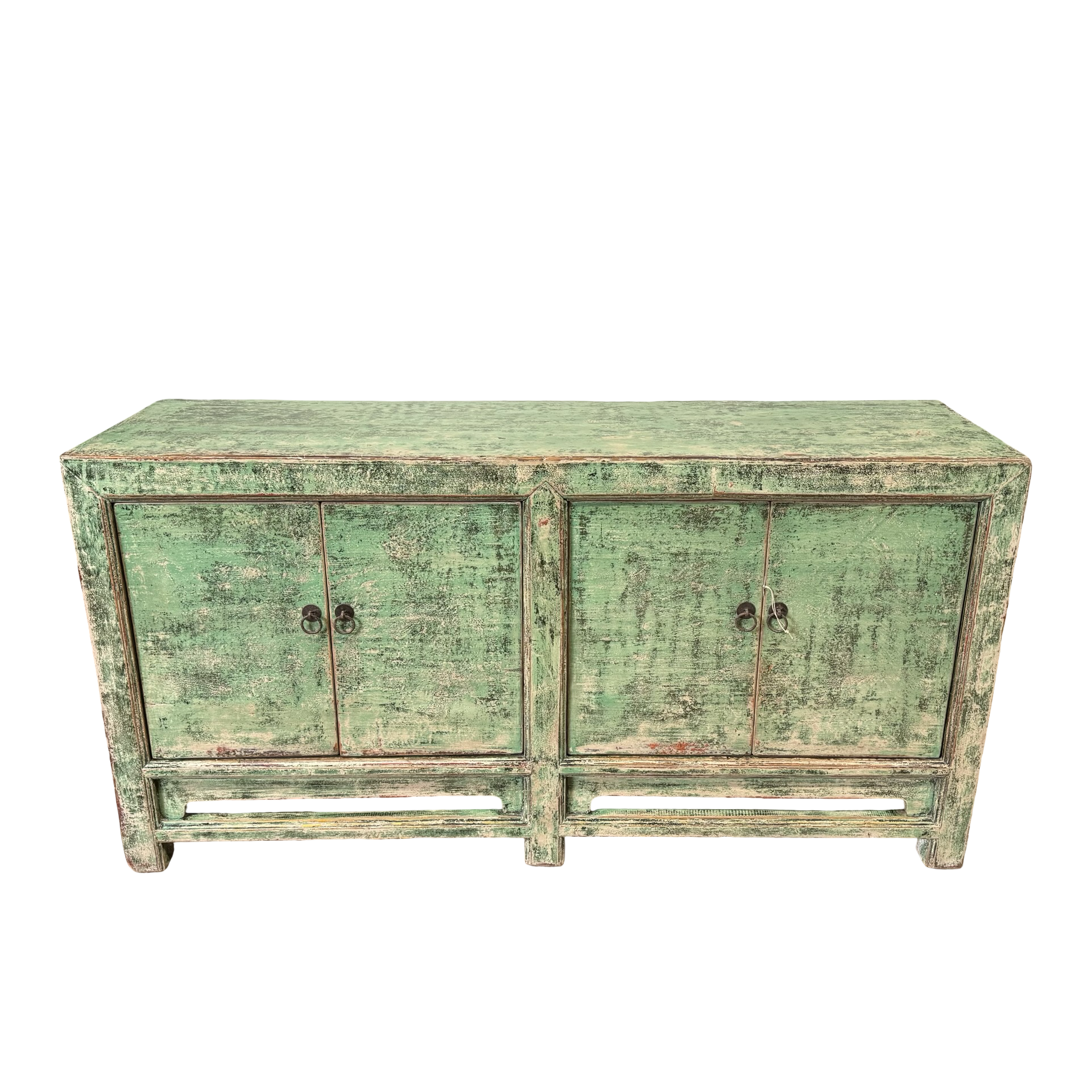 Dressoir 4deur groen uniek