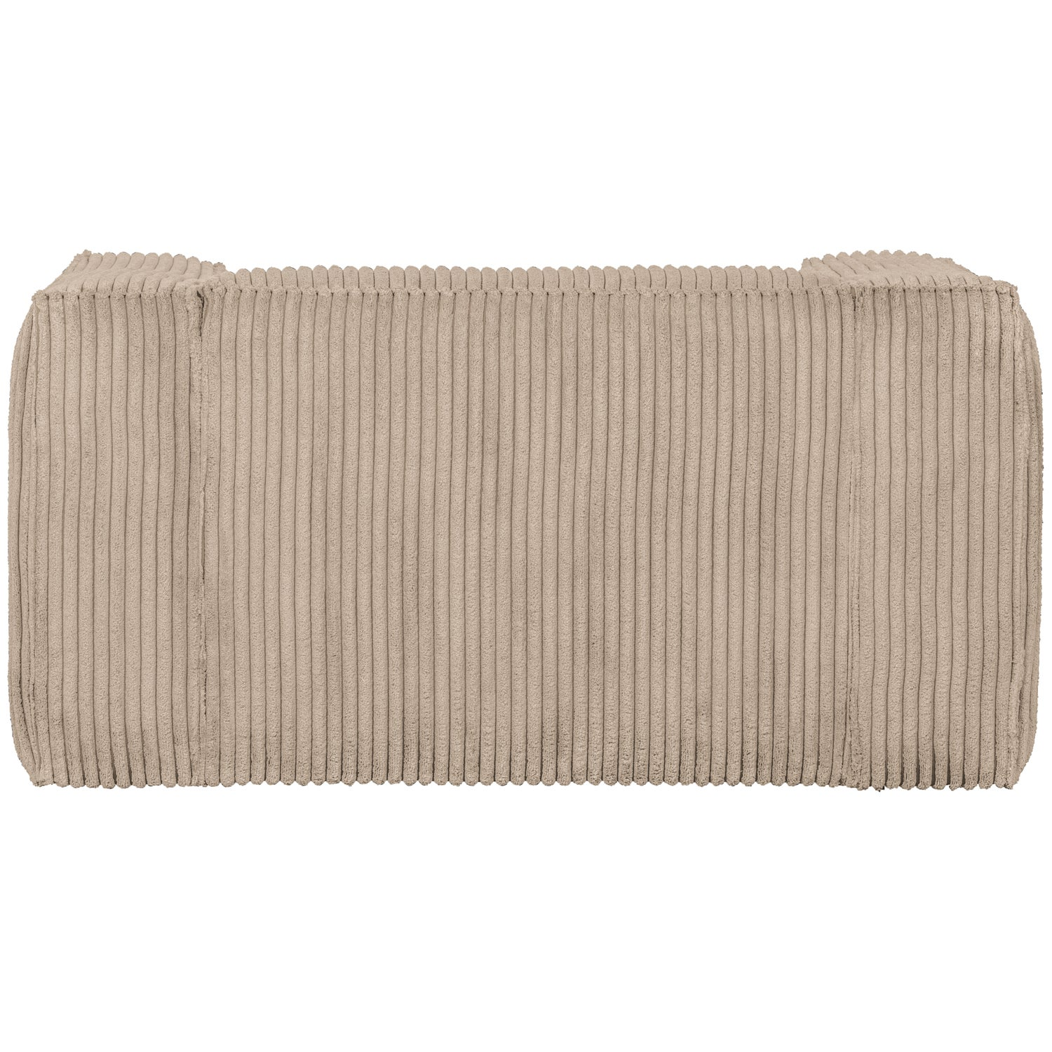 Bean fauteuil chenille velvet naturel