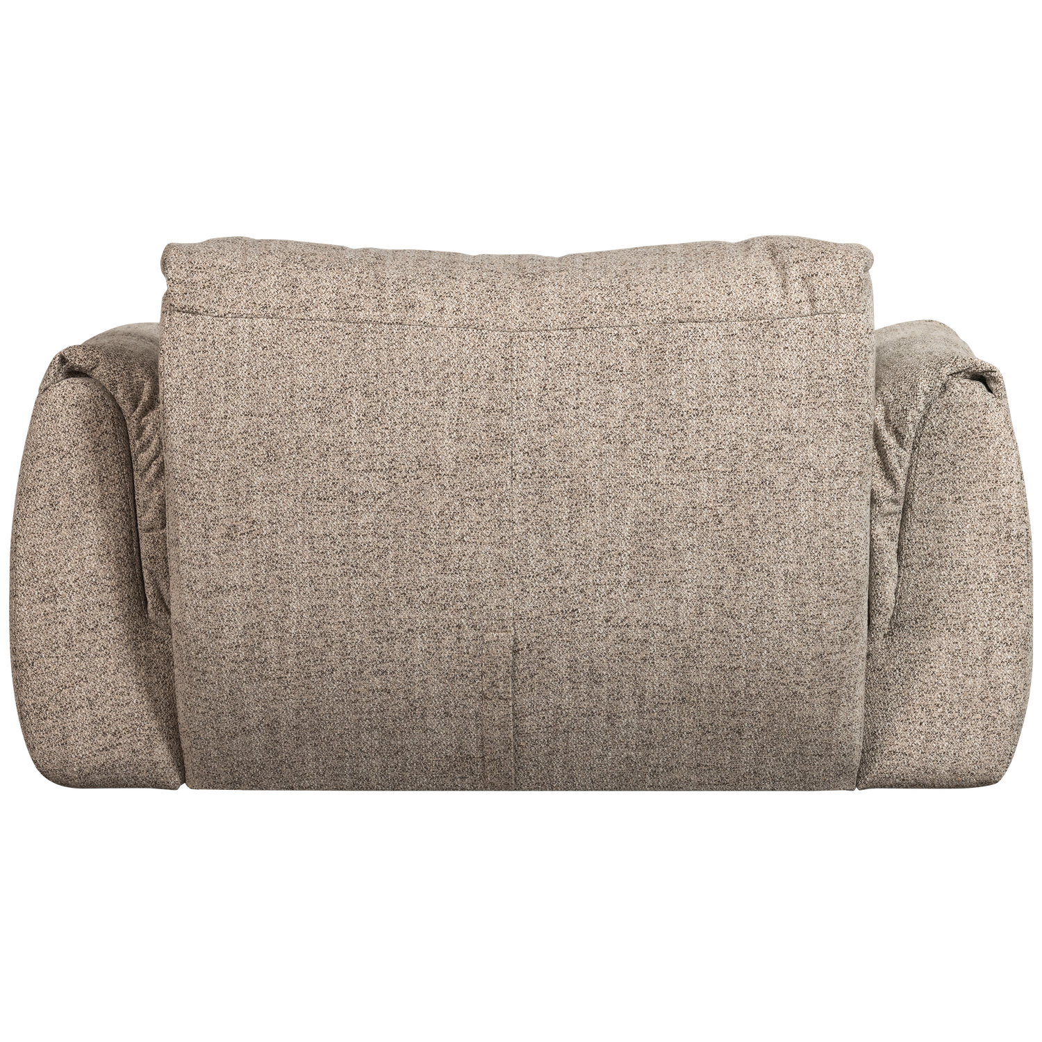 Baggy loveseat geweven chenille bruin