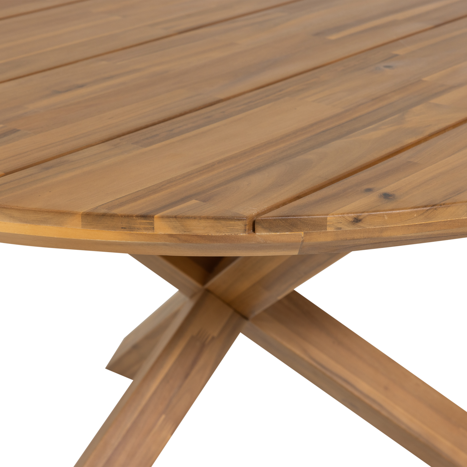Kiro tuintafel rond o135 cm acaciahout naturel [fsc]