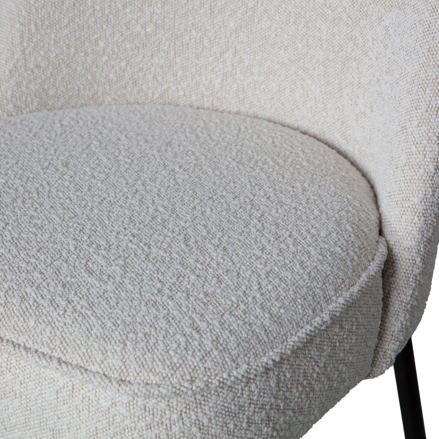 Vogue eetkamerstoel structure velvet brass