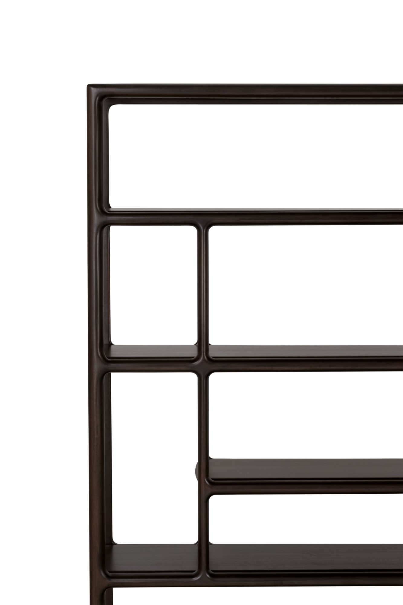 Vakkenkast Eda rek - mahonie rose brown