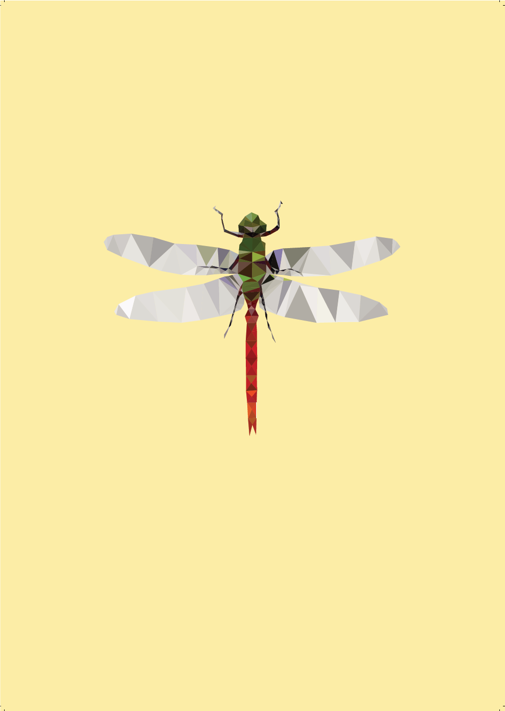 Poster Libelle by NA Design