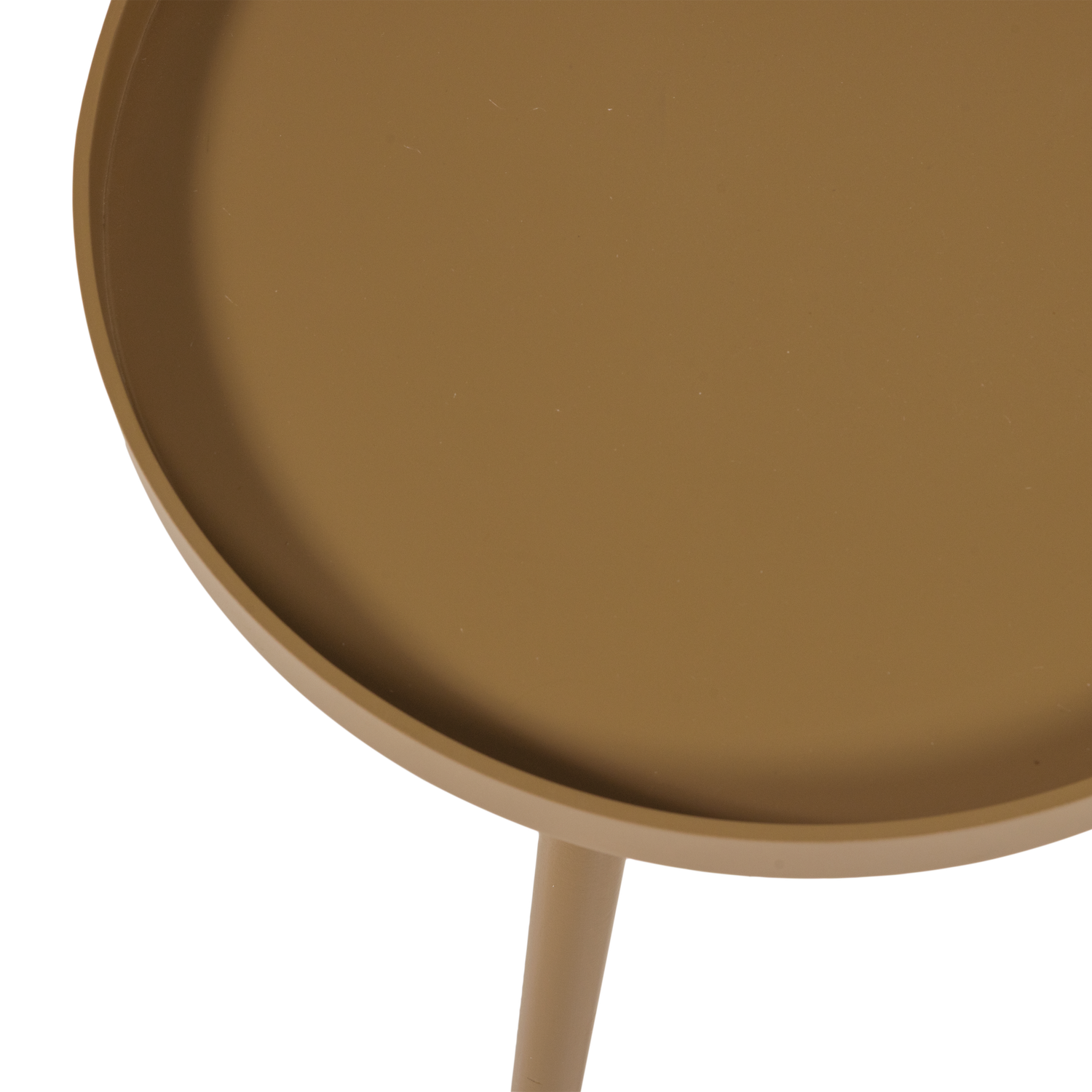 Sasha bijzettafel o41 cm hout honinggeel [fsc]