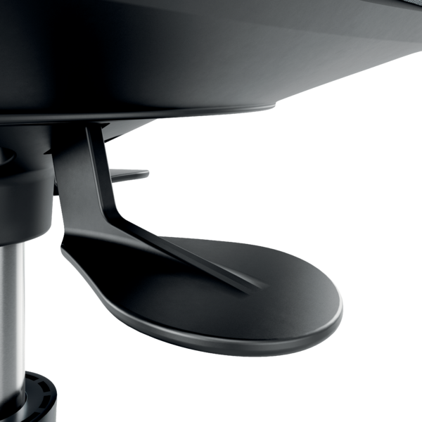 Ergo actieve kruk met wielen en comfort balanszitting