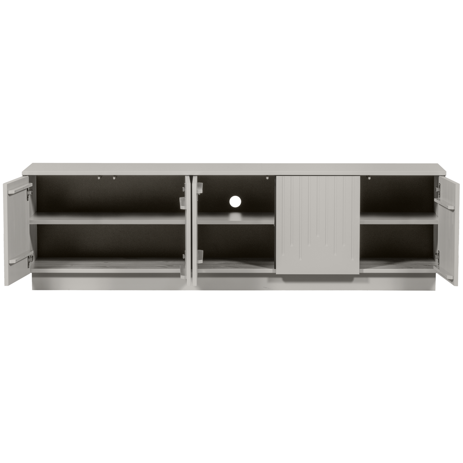 Pencil tv meubel grenen mist [fsc]