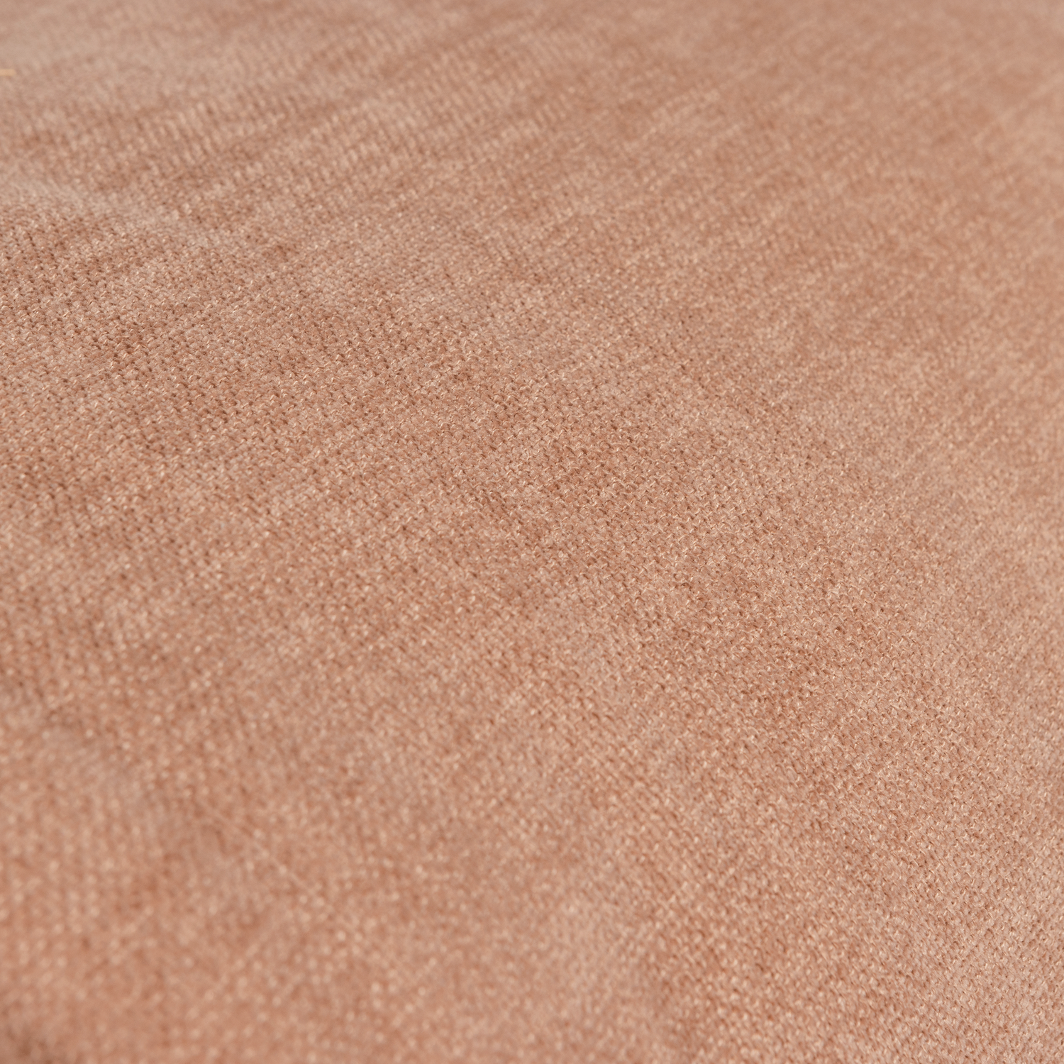Baggy hocker geweven stof naturel melange