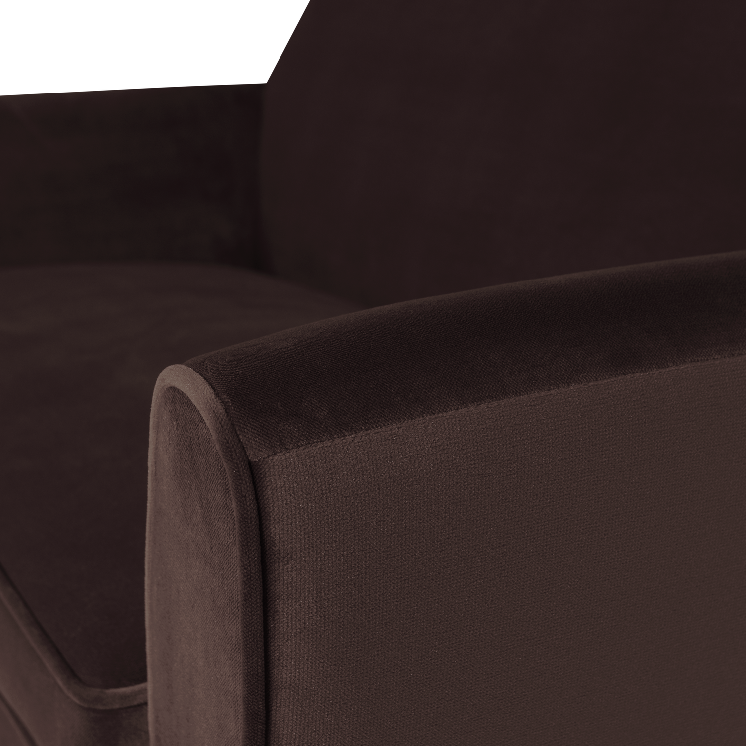 Rocco bank 150 cm velvet off white [fsc]