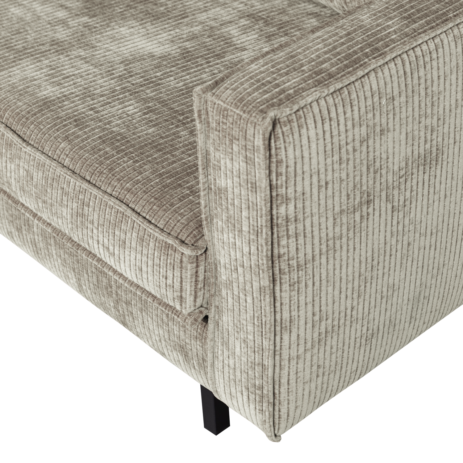 Rodeo 2-zits bank velvet taupe [fsc]