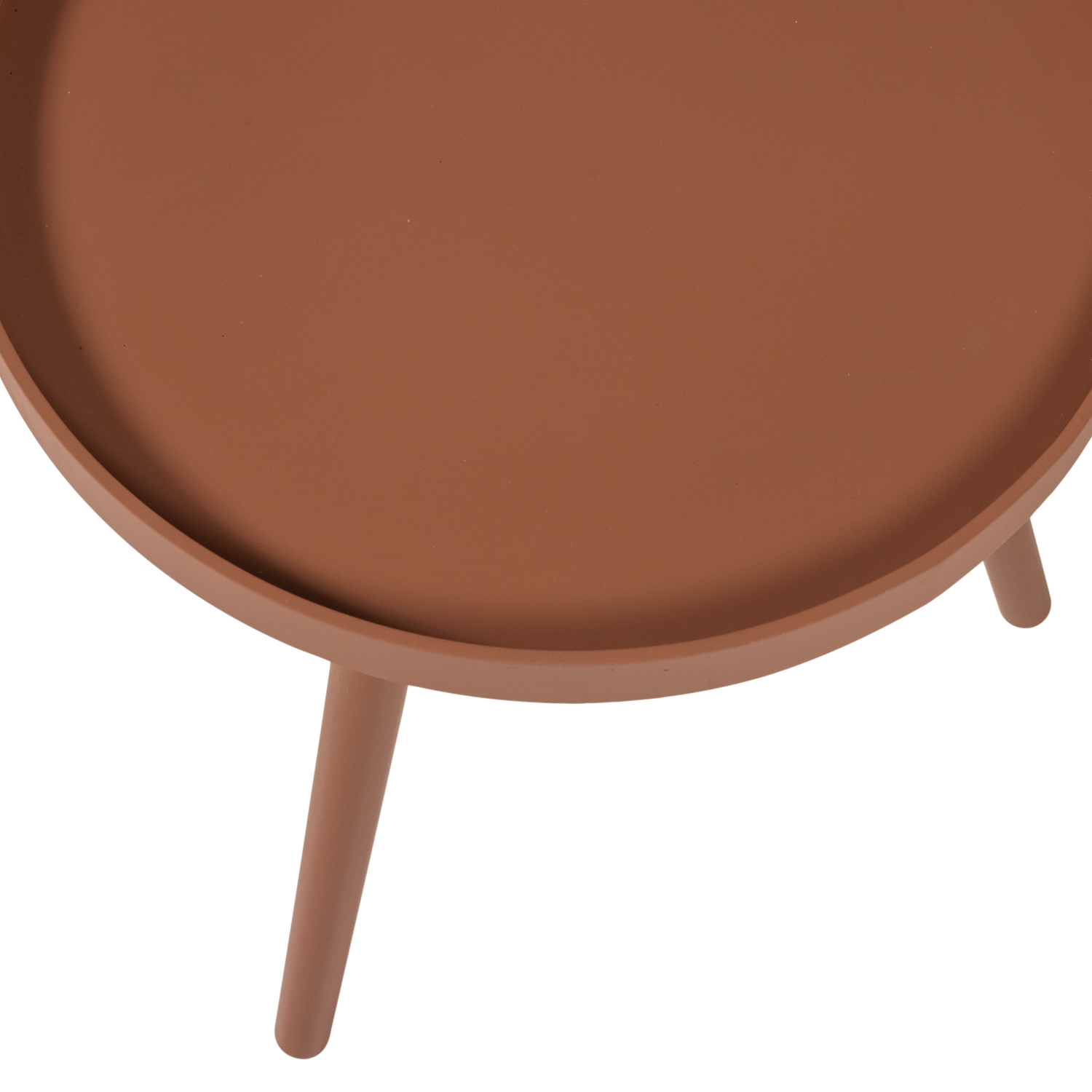 Sasha bijzettafel o41 cm hout honinggeel [fsc]