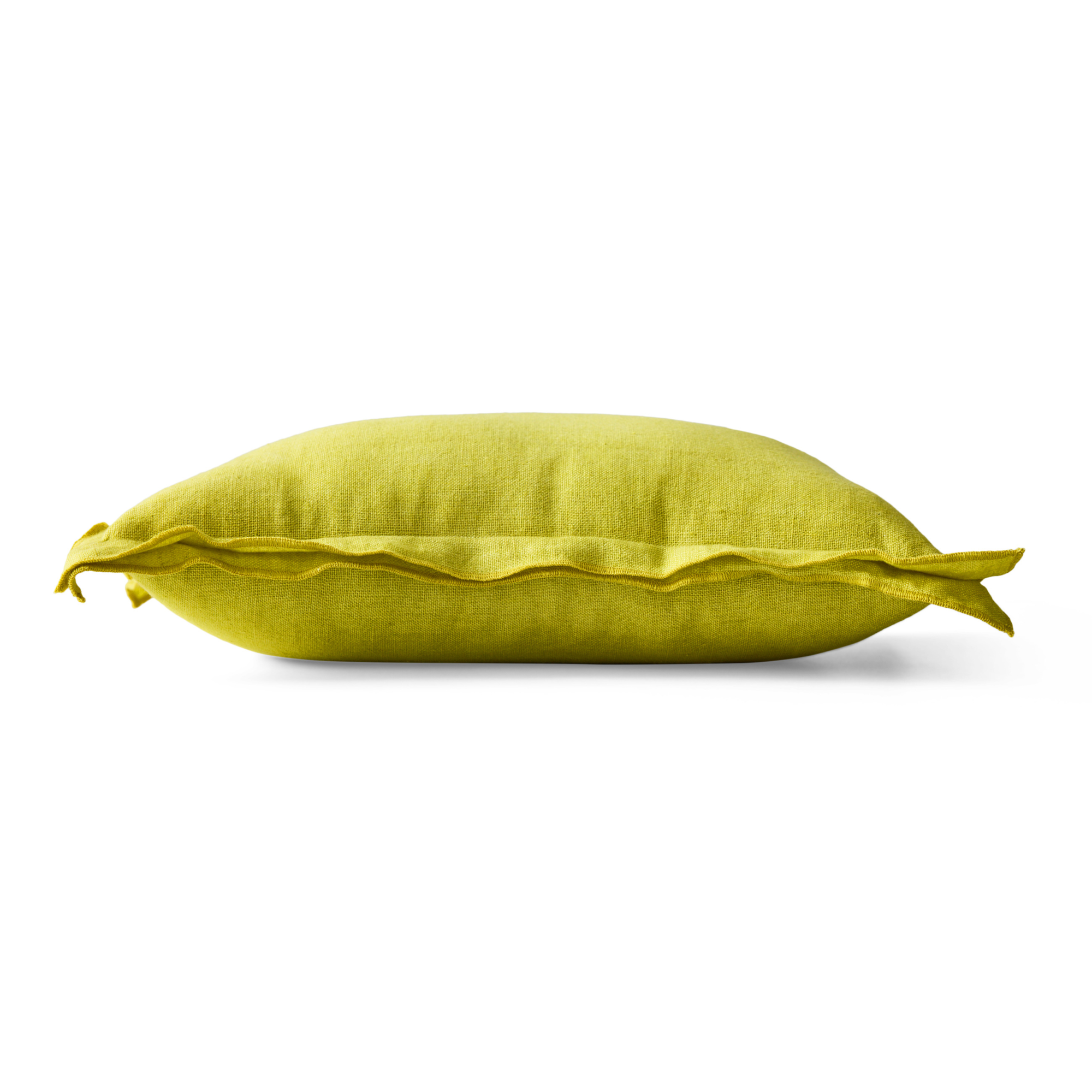 HKliving Sierkussen linen lemongrass
