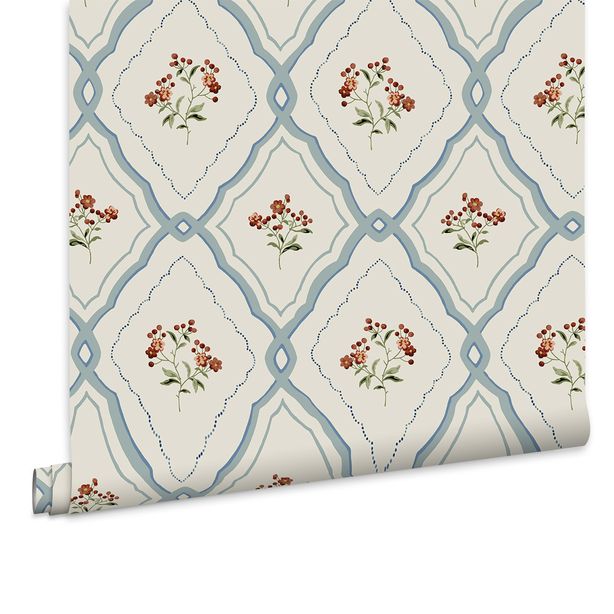 Behang Laura Ashley Pinford Trellis